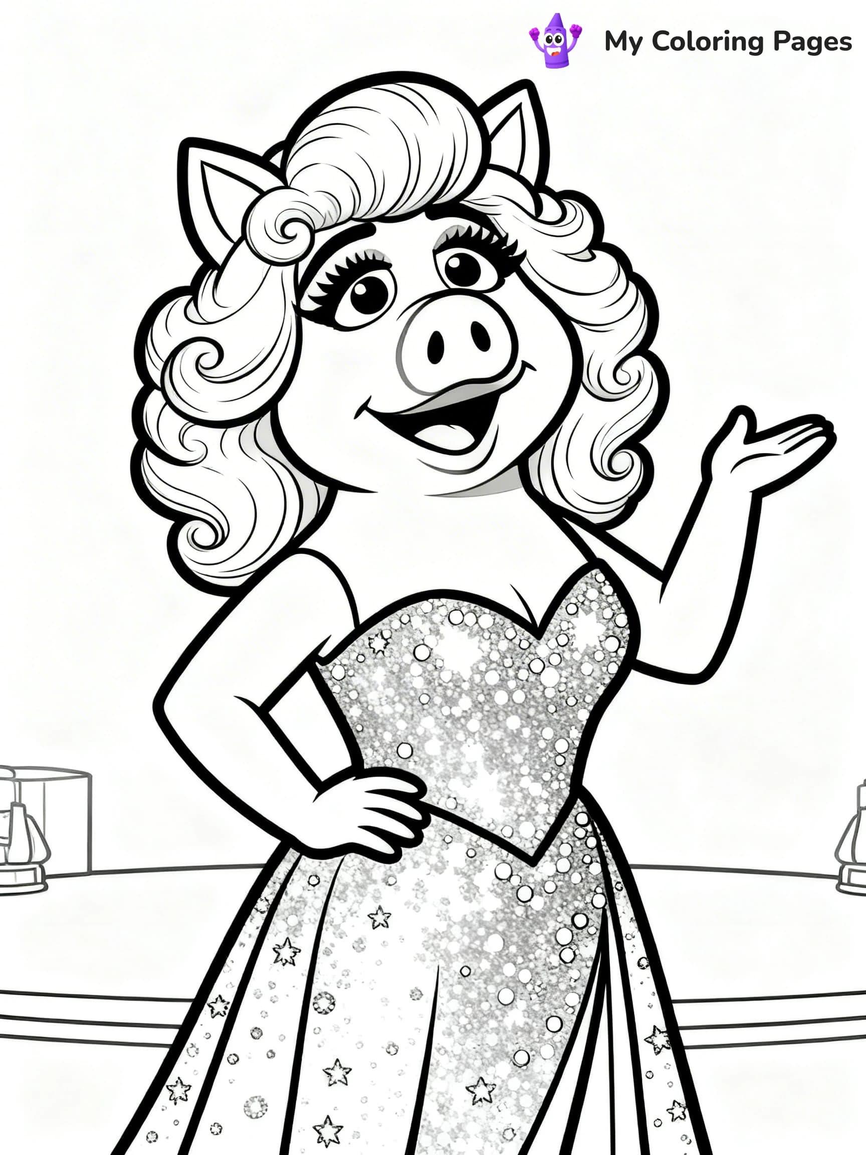 Muppets Coloring Pages - 17