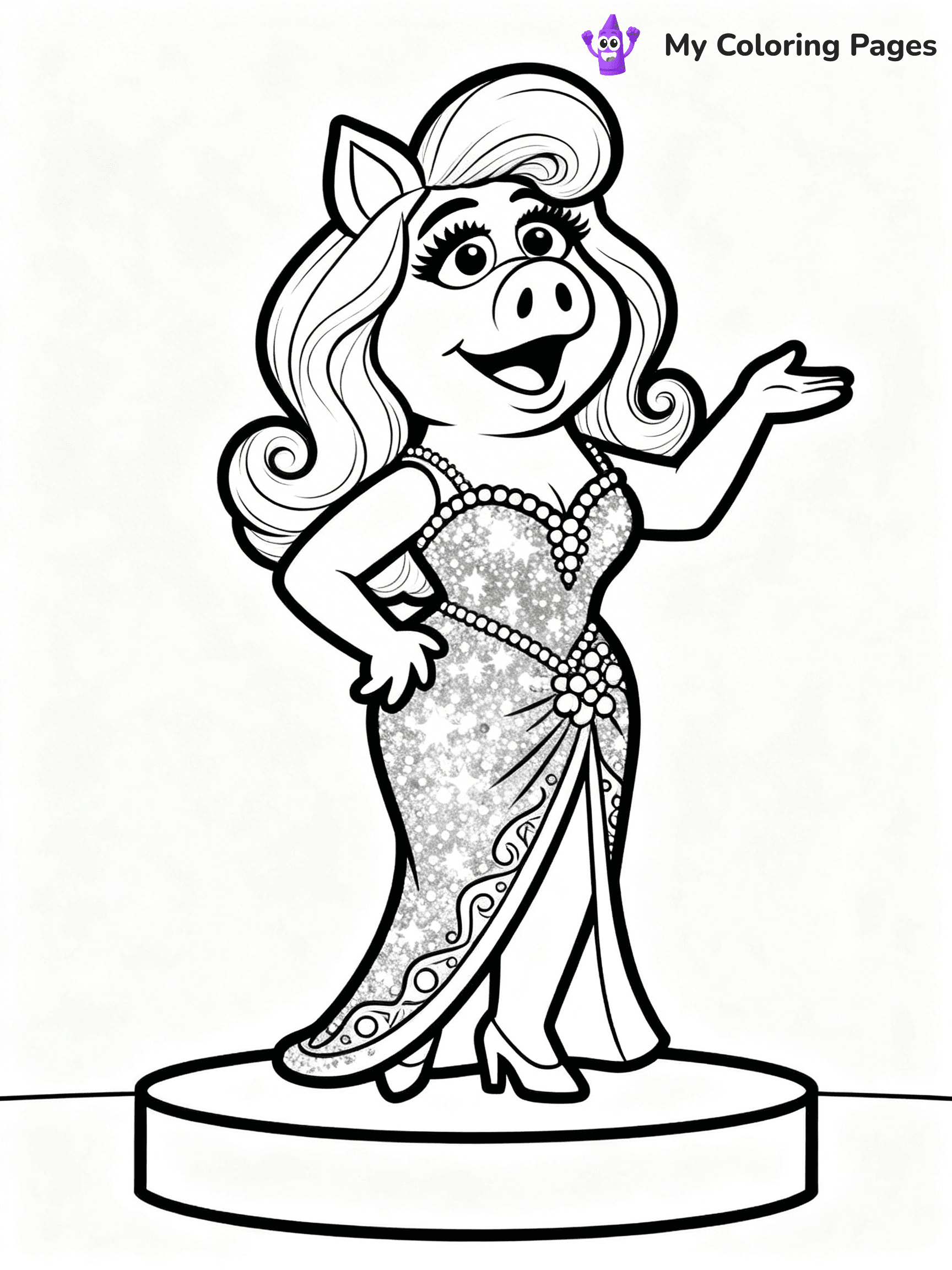 Muppets Coloring Pages - 15