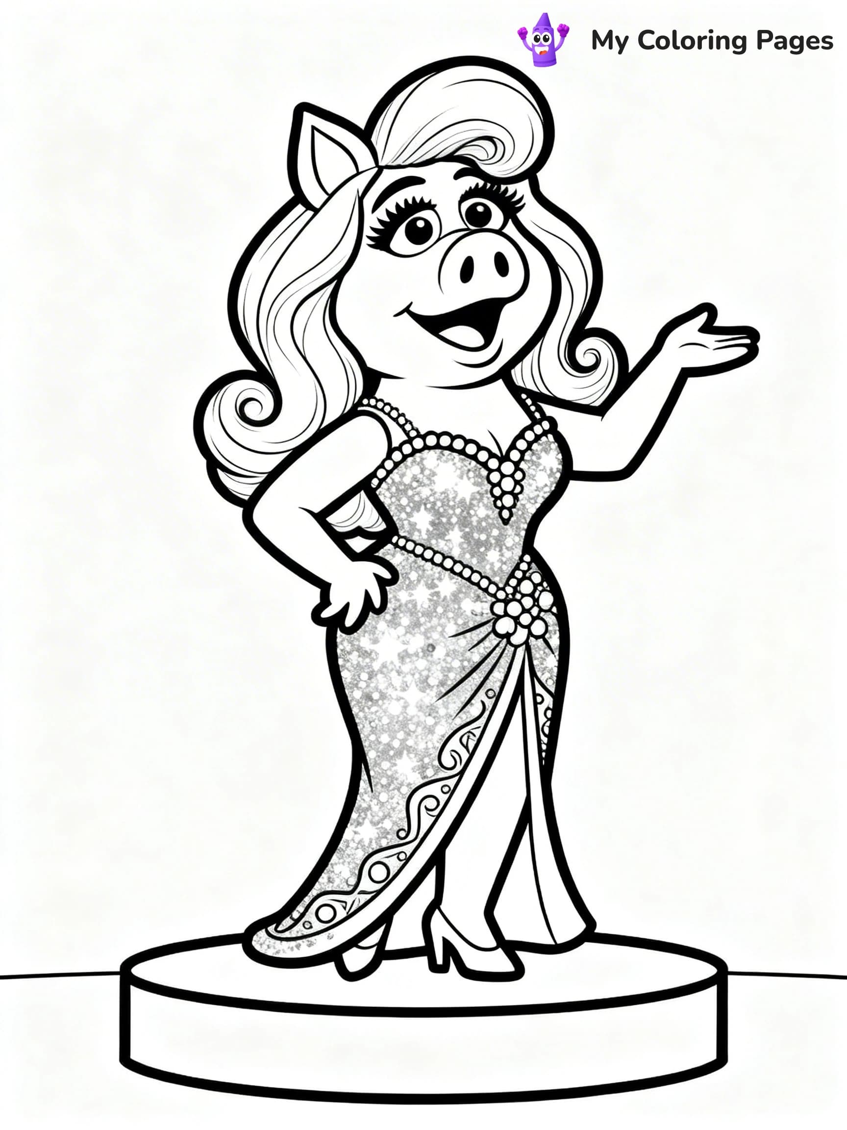 Muppets Coloring Pages - 15