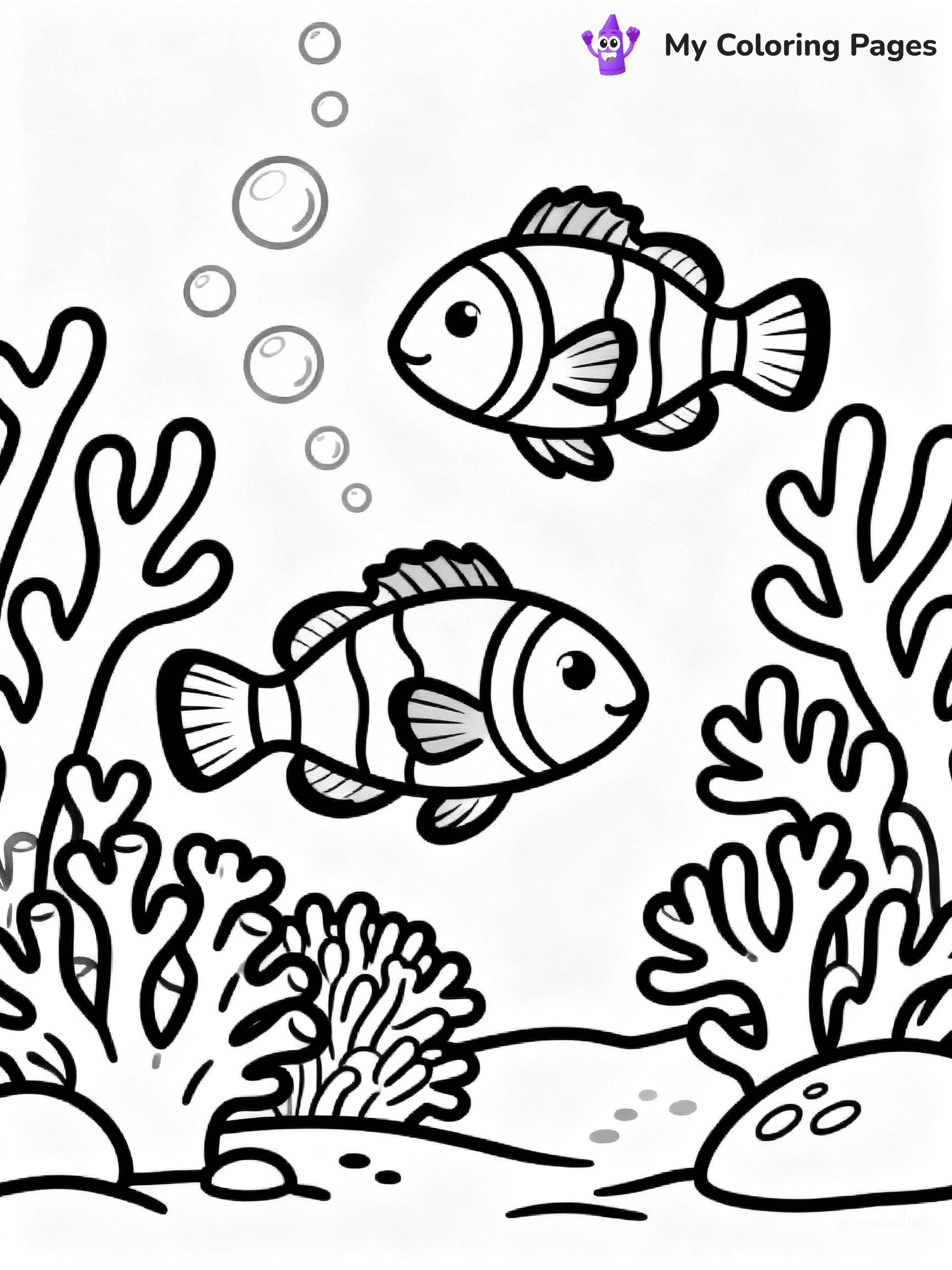 Clownfish Coloring Pages - 17