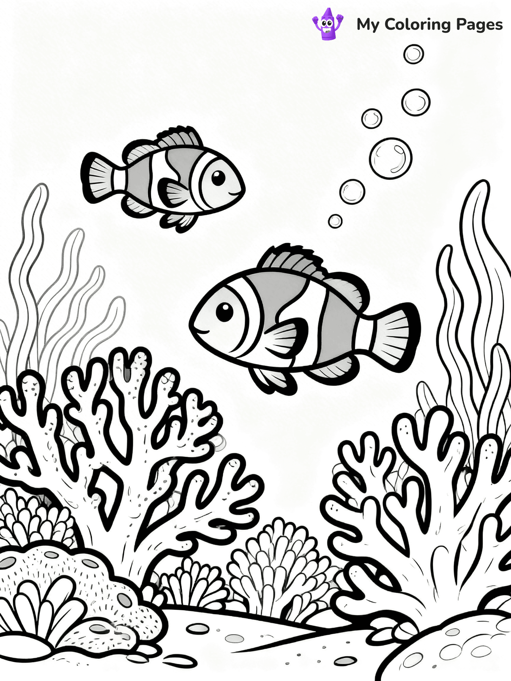 Clownfish Coloring Pages - 15