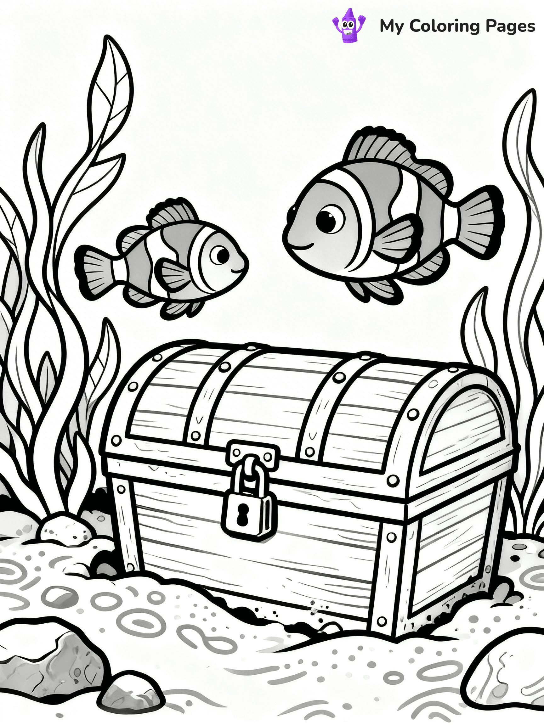 Clownfish Coloring Pages - 14