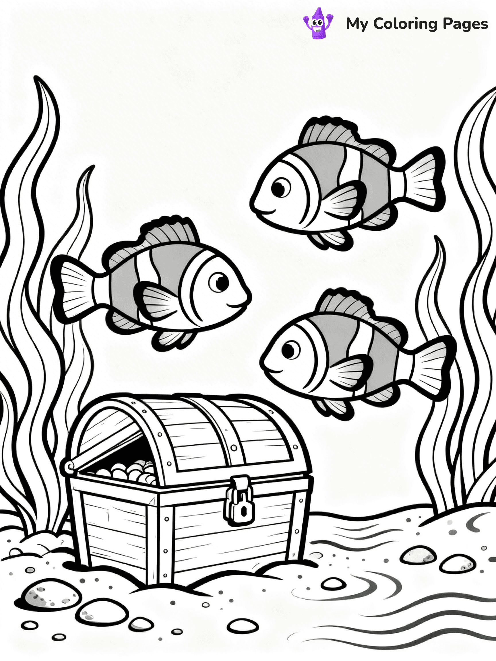 Clownfish Coloring Pages - 13