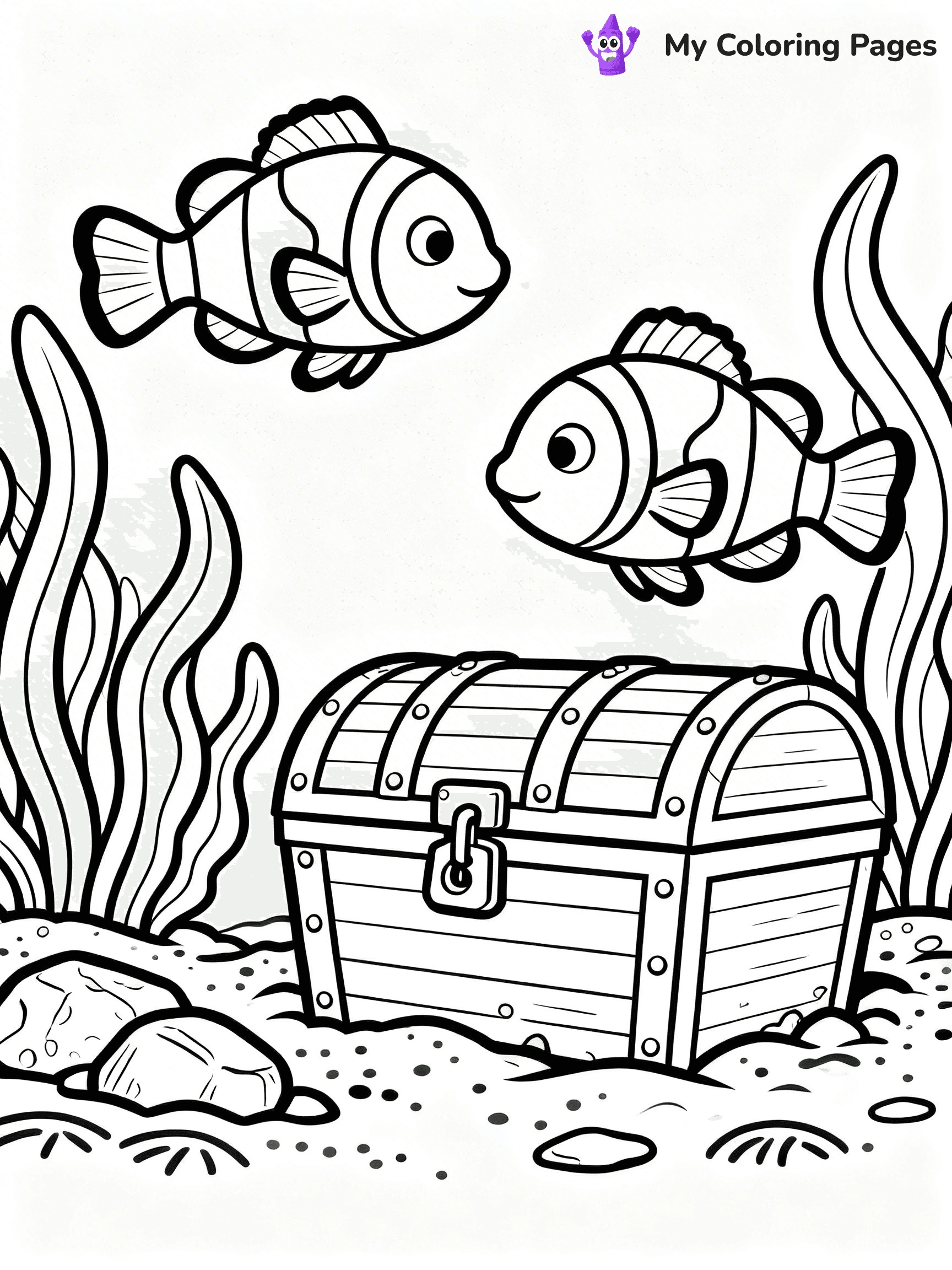 Clownfish Coloring Pages - 12