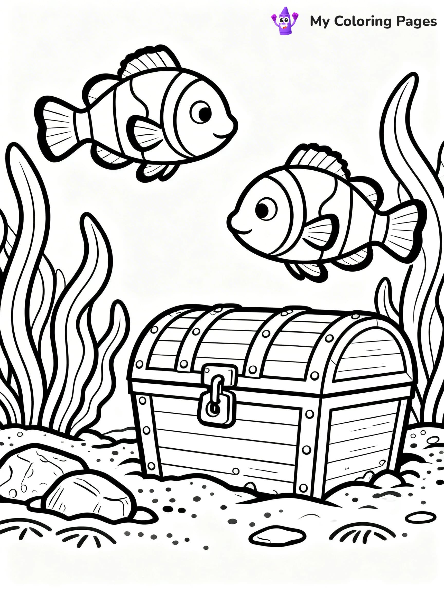 Clownfish Coloring Pages - 12