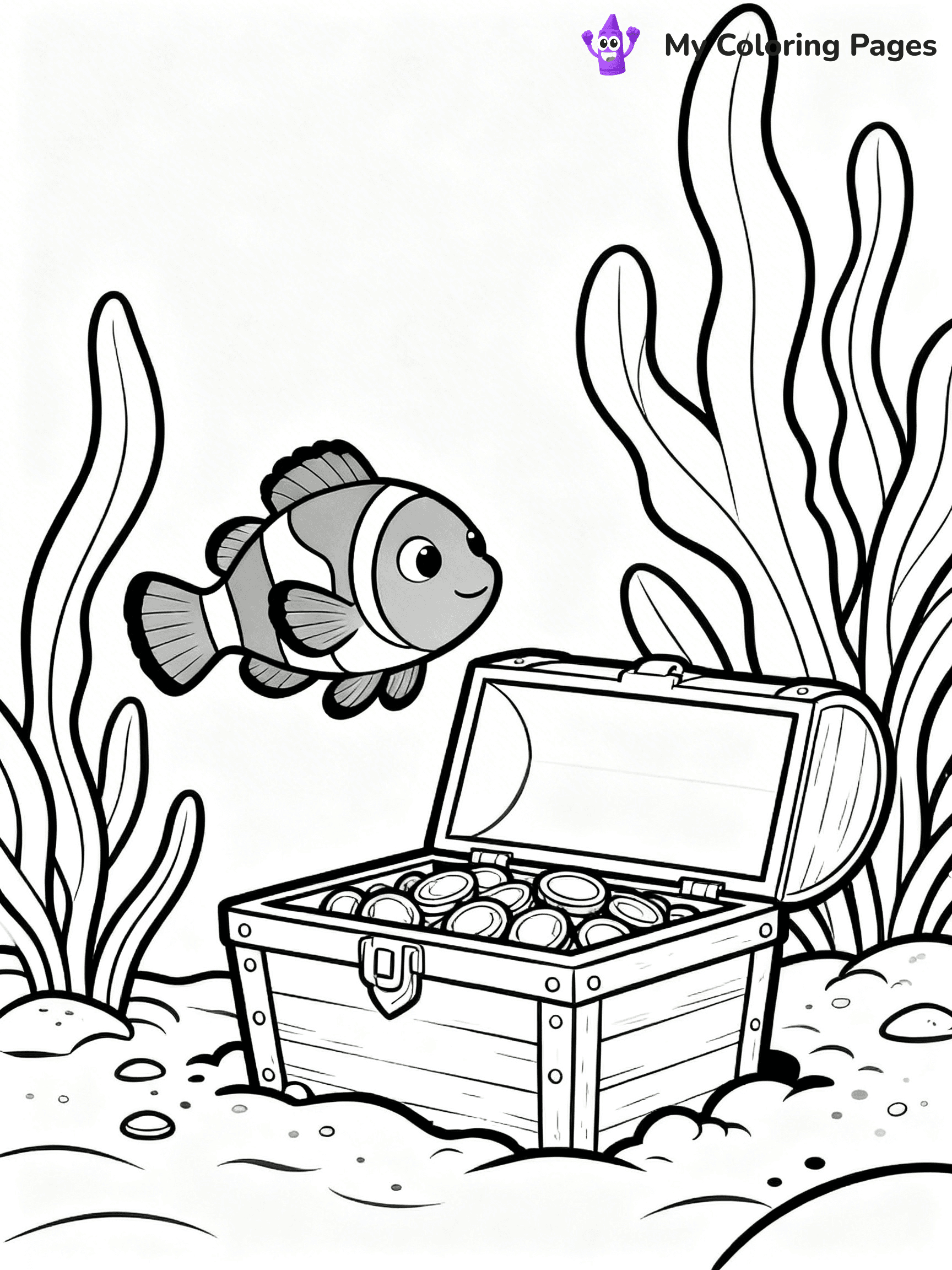Clownfish Coloring Pages - 11