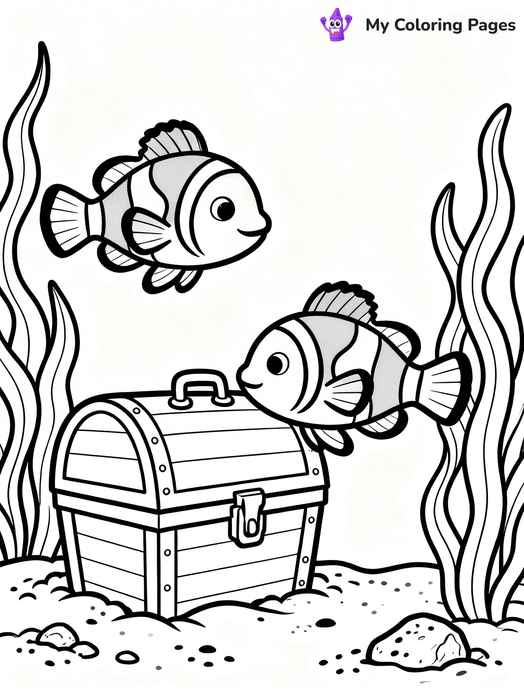 Clownfish Coloring Pages - 10