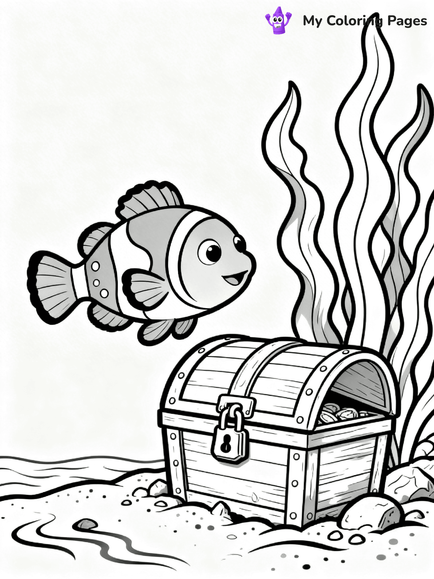 Clownfish Coloring Pages - 9