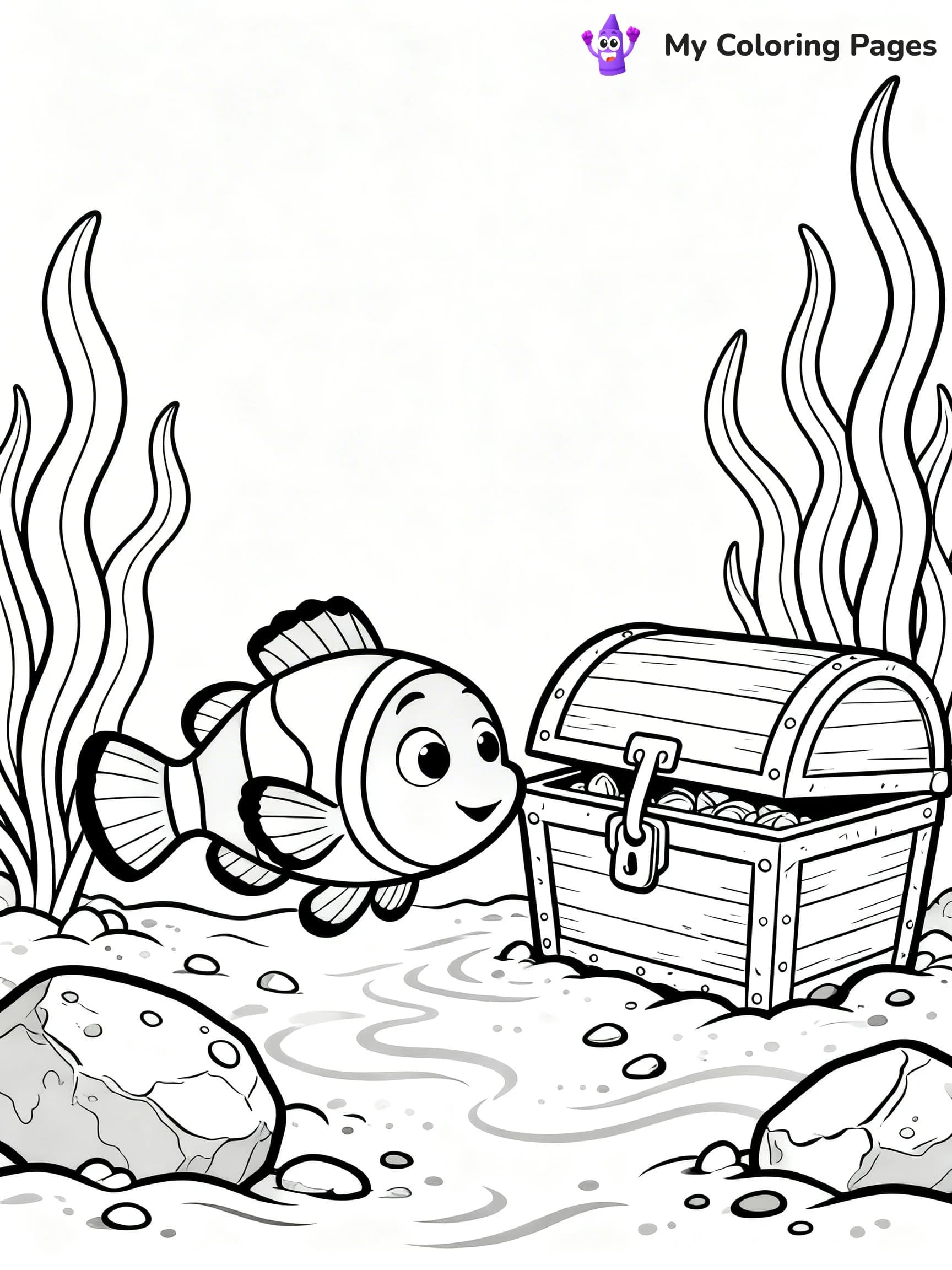 Clownfish Coloring Pages - 8