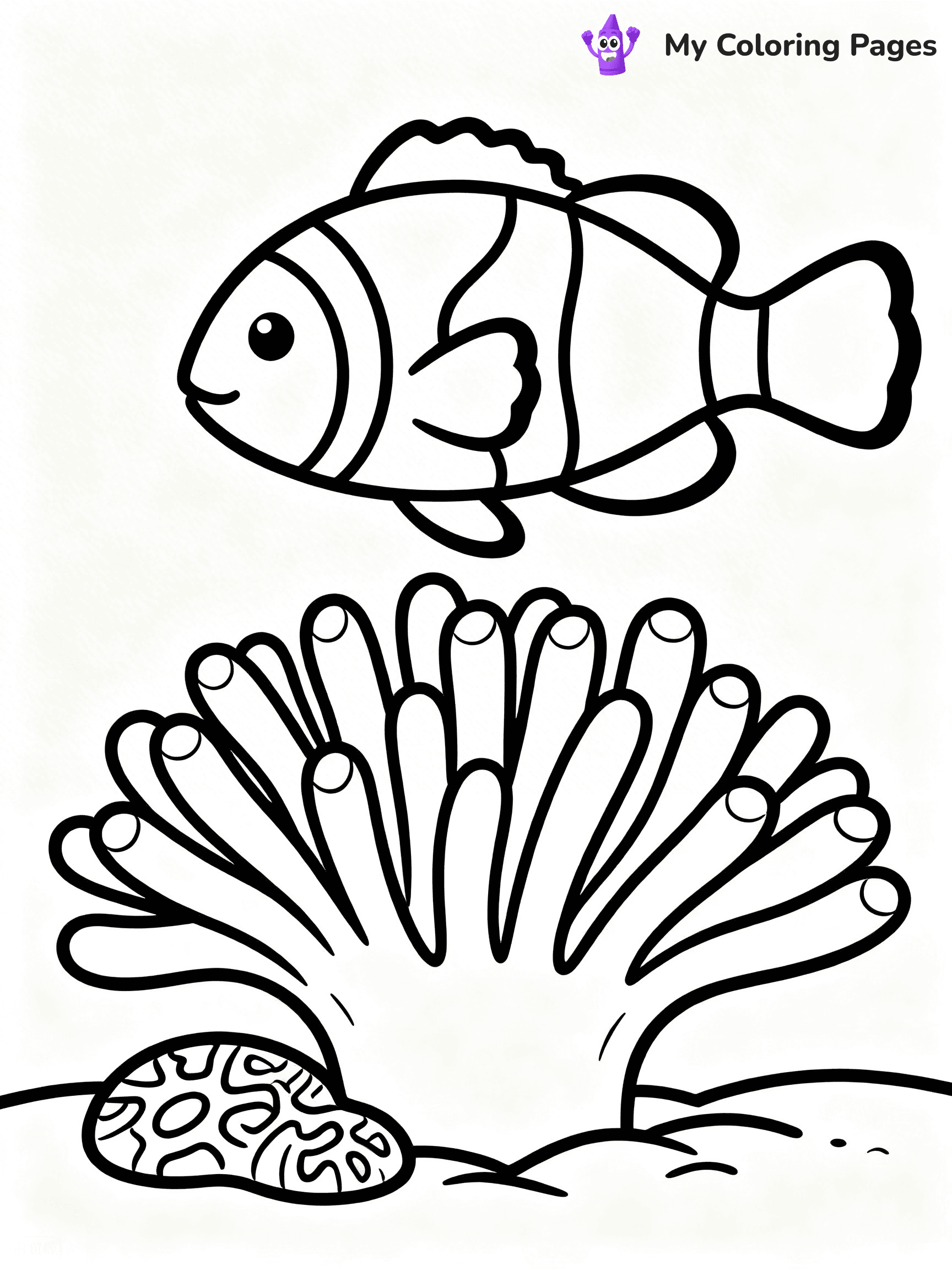 Clownfish Coloring Pages - 4