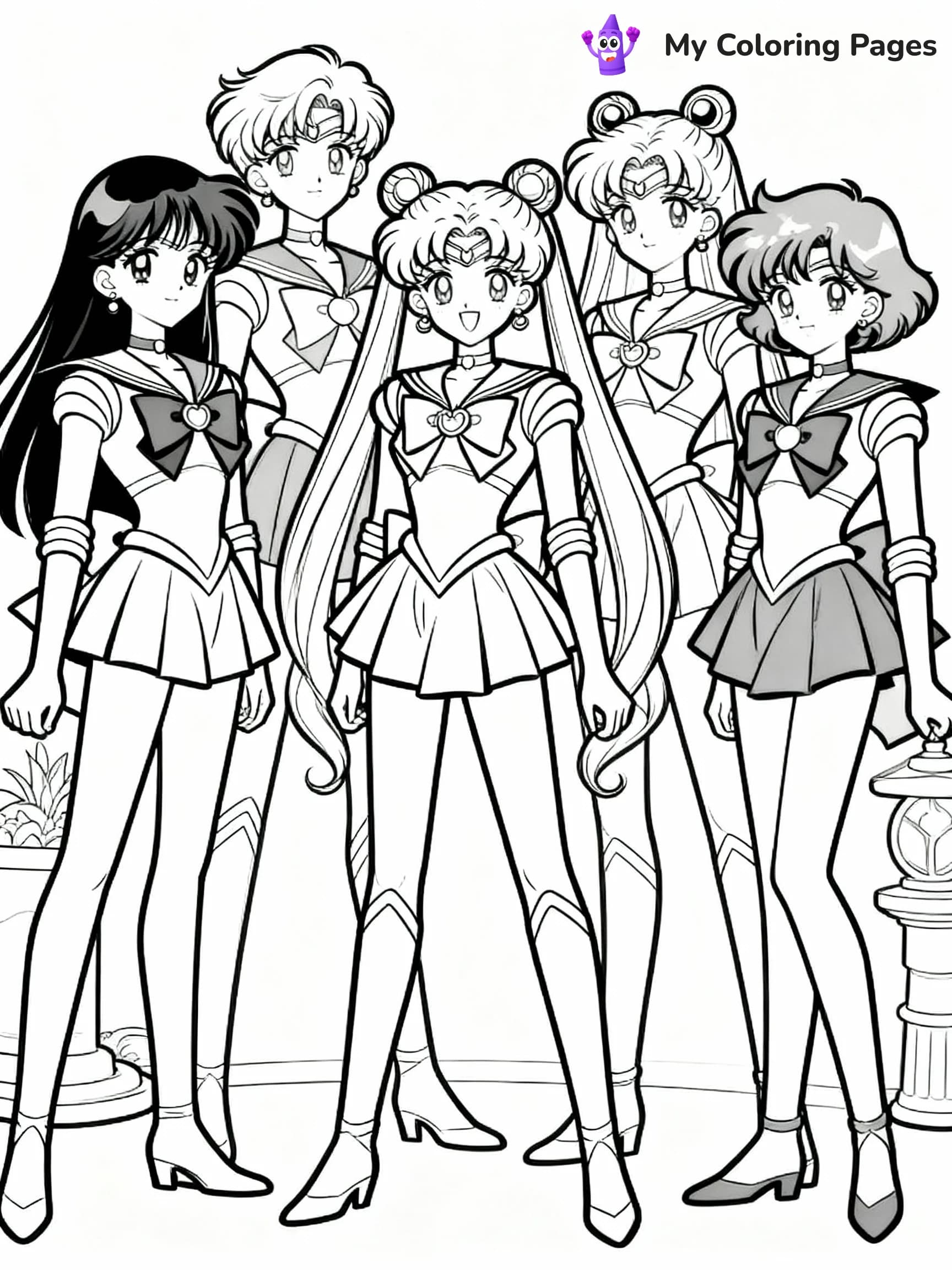 Sailor Moon Coloring Pages - 8
