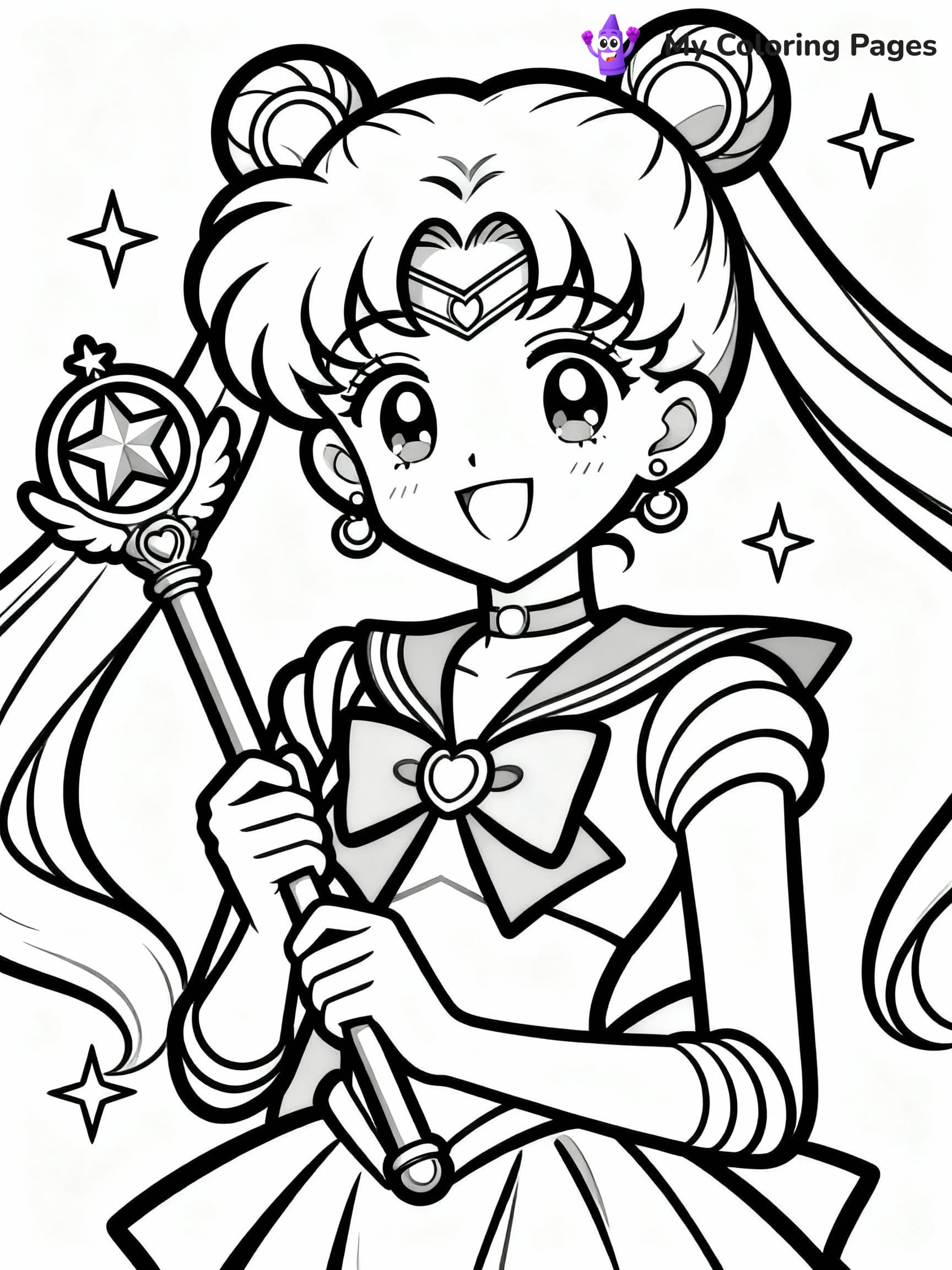Sailor Moon Coloring Pages - 5