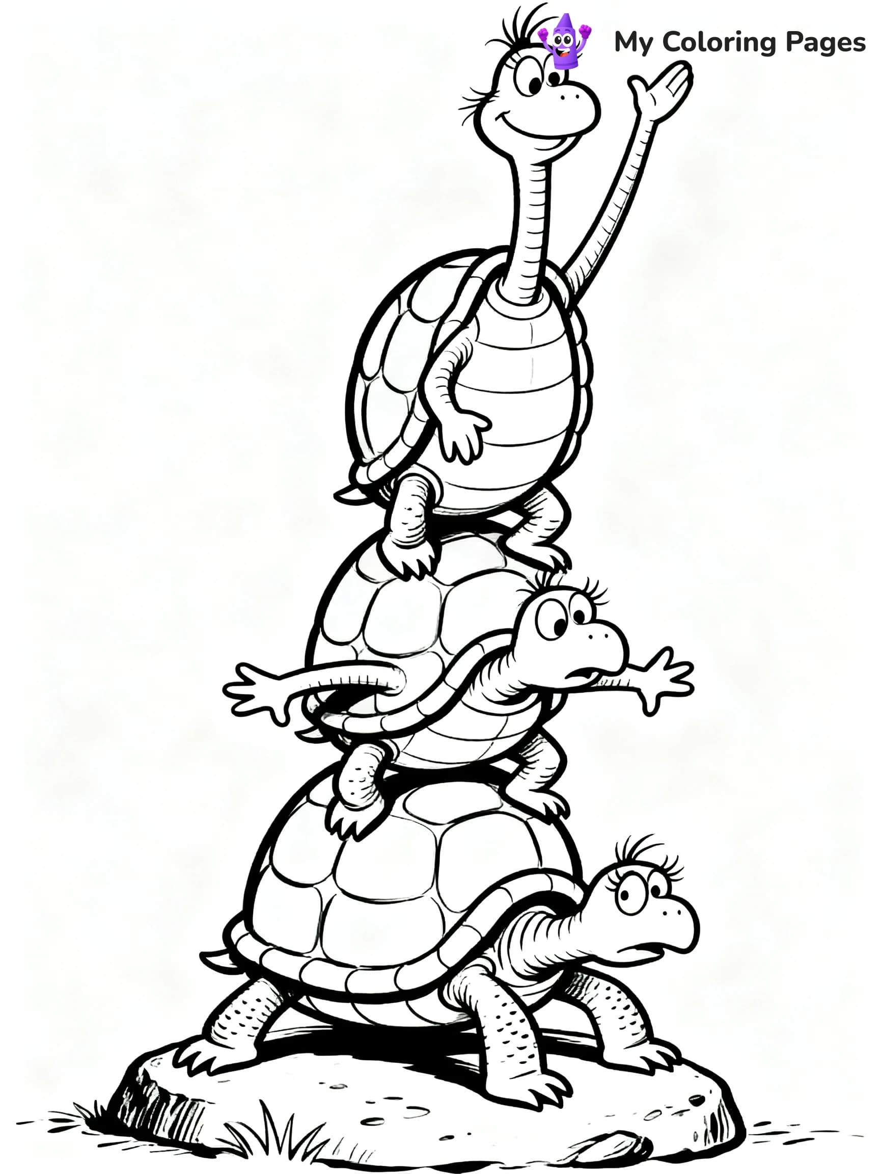 Yertle The Turtle Coloring Pages - 21