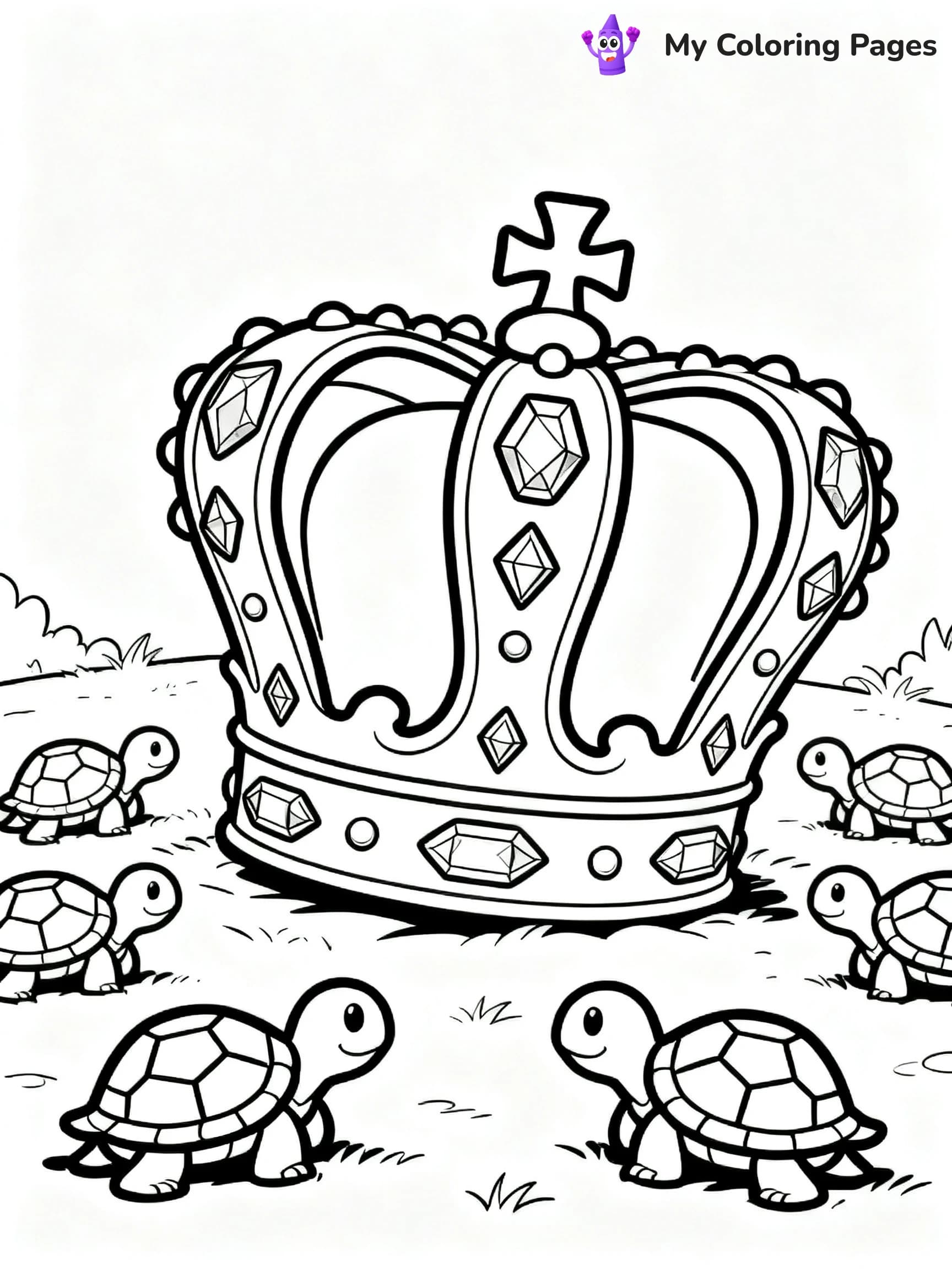 Yertle The Turtle Coloring Pages - 17