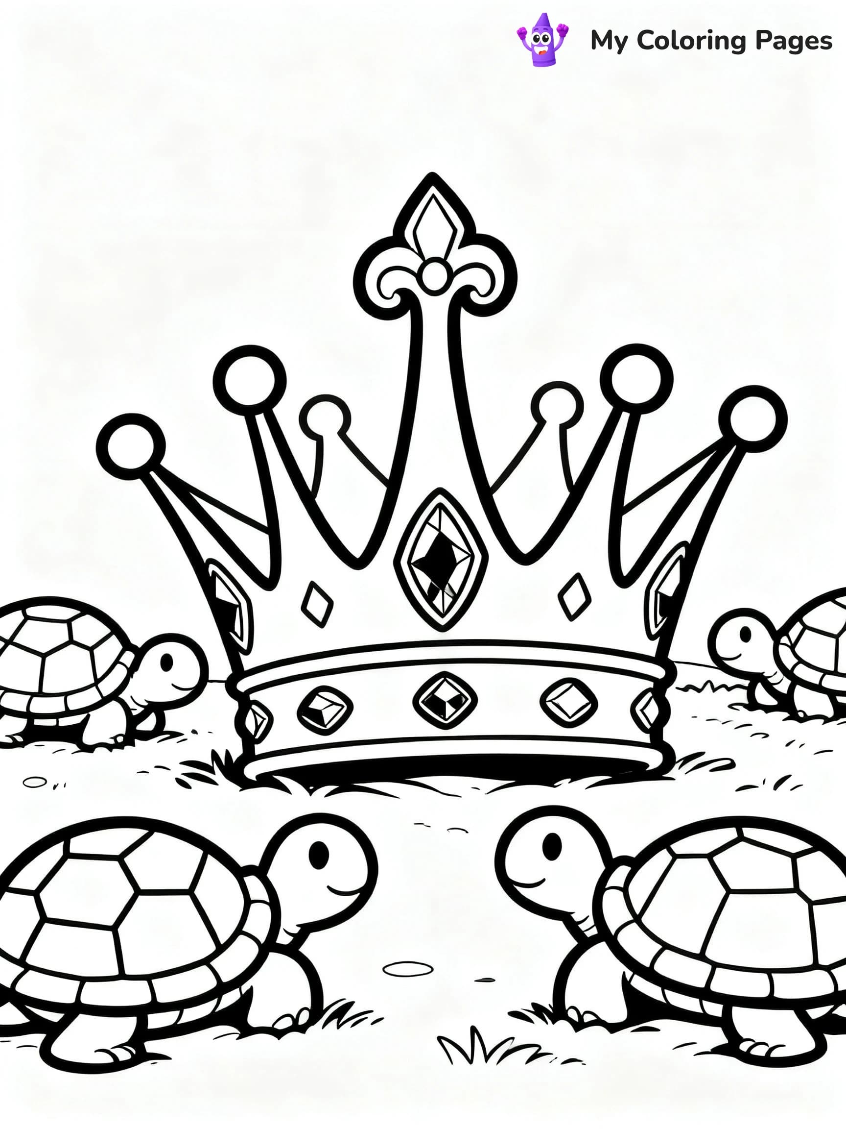 Yertle The Turtle Coloring Pages - 16