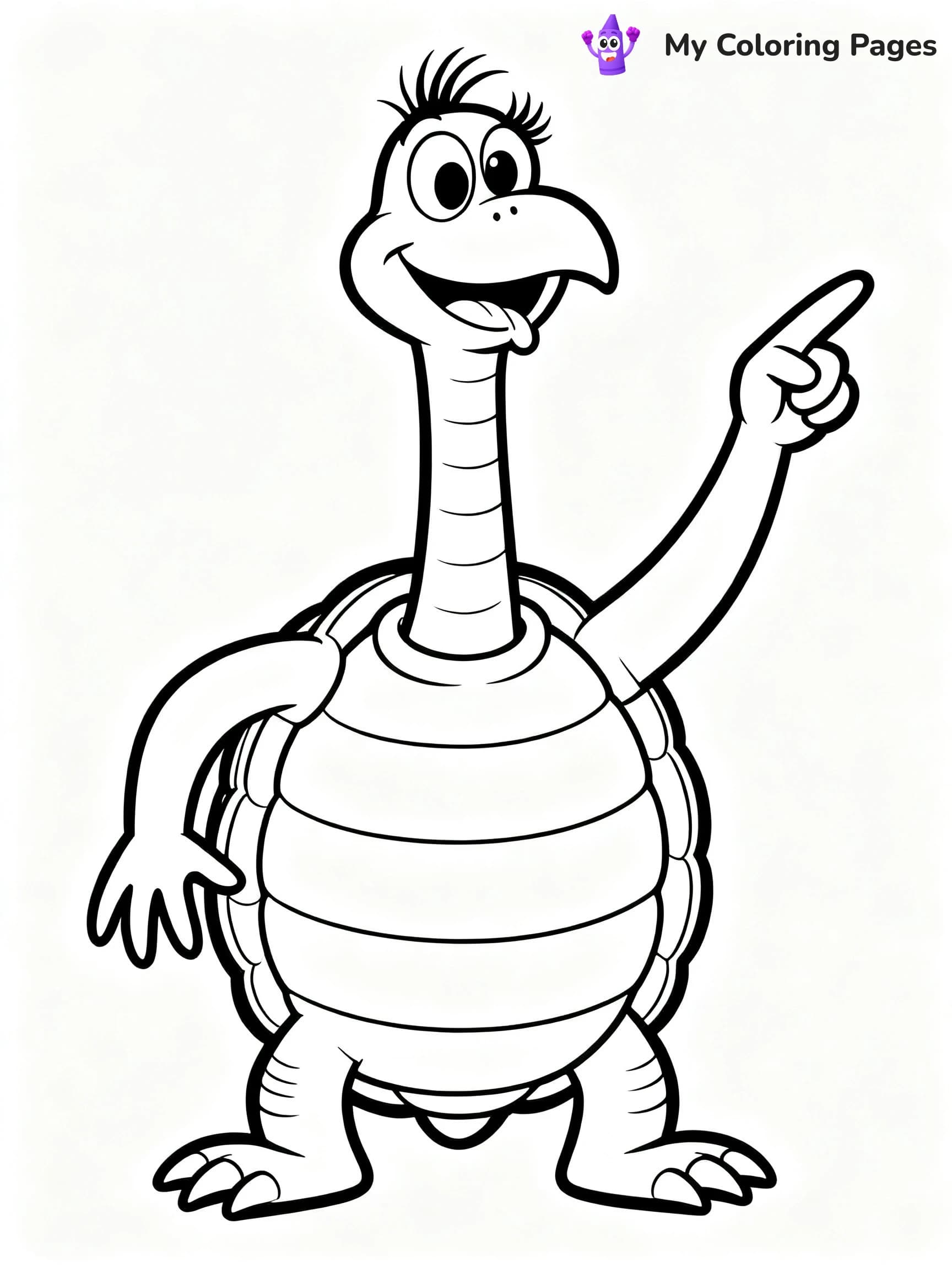 Yertle The Turtle Coloring Pages - 9
