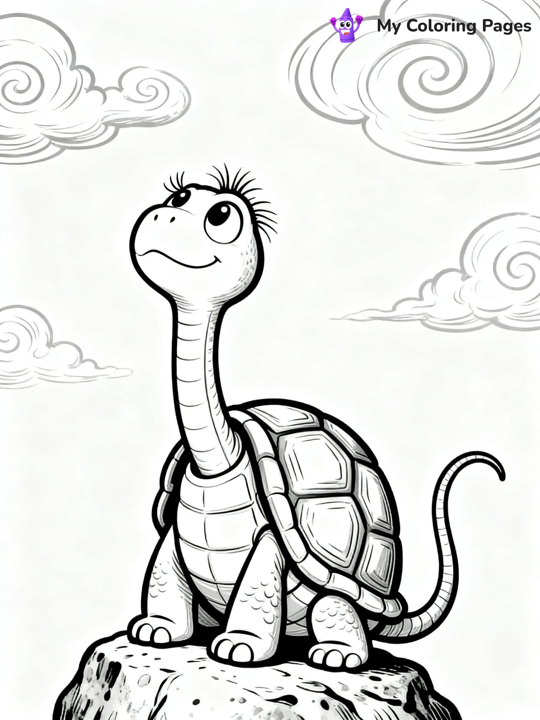 Yertle The Turtle Coloring Pages - 8
