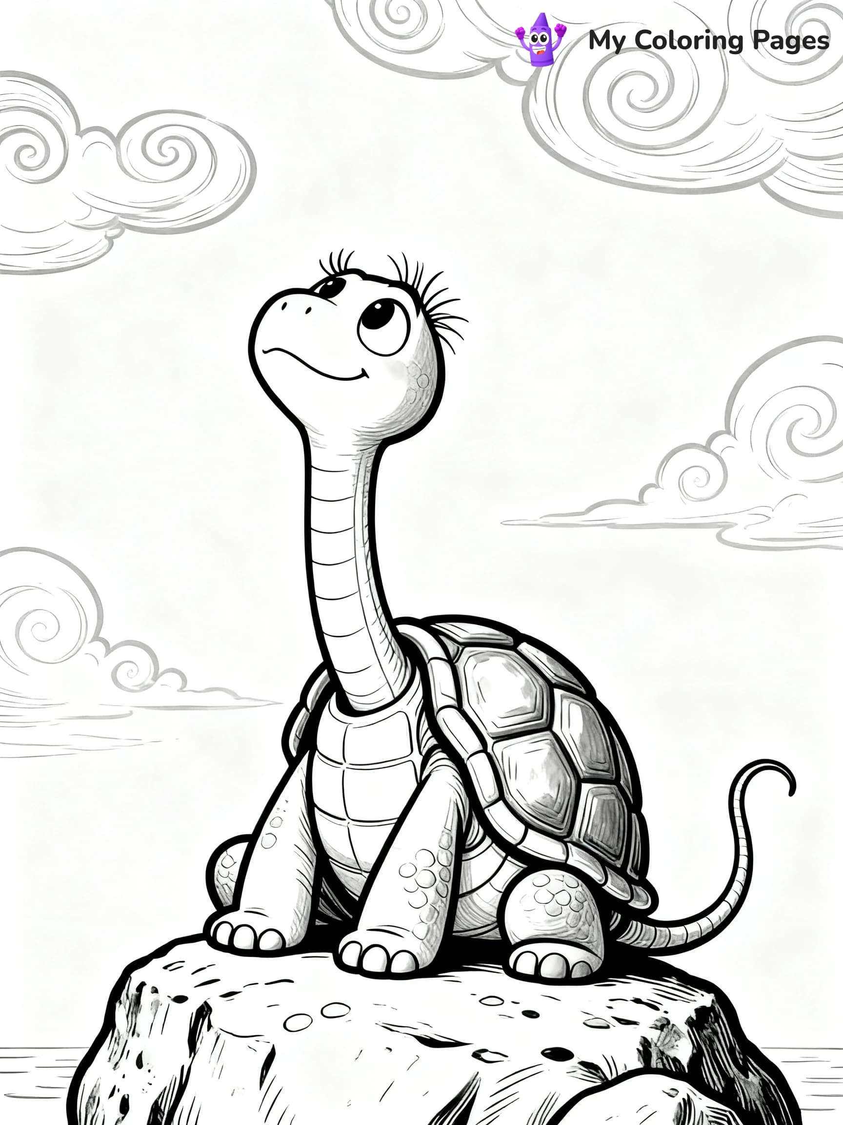 Yertle The Turtle Coloring Pages - 6