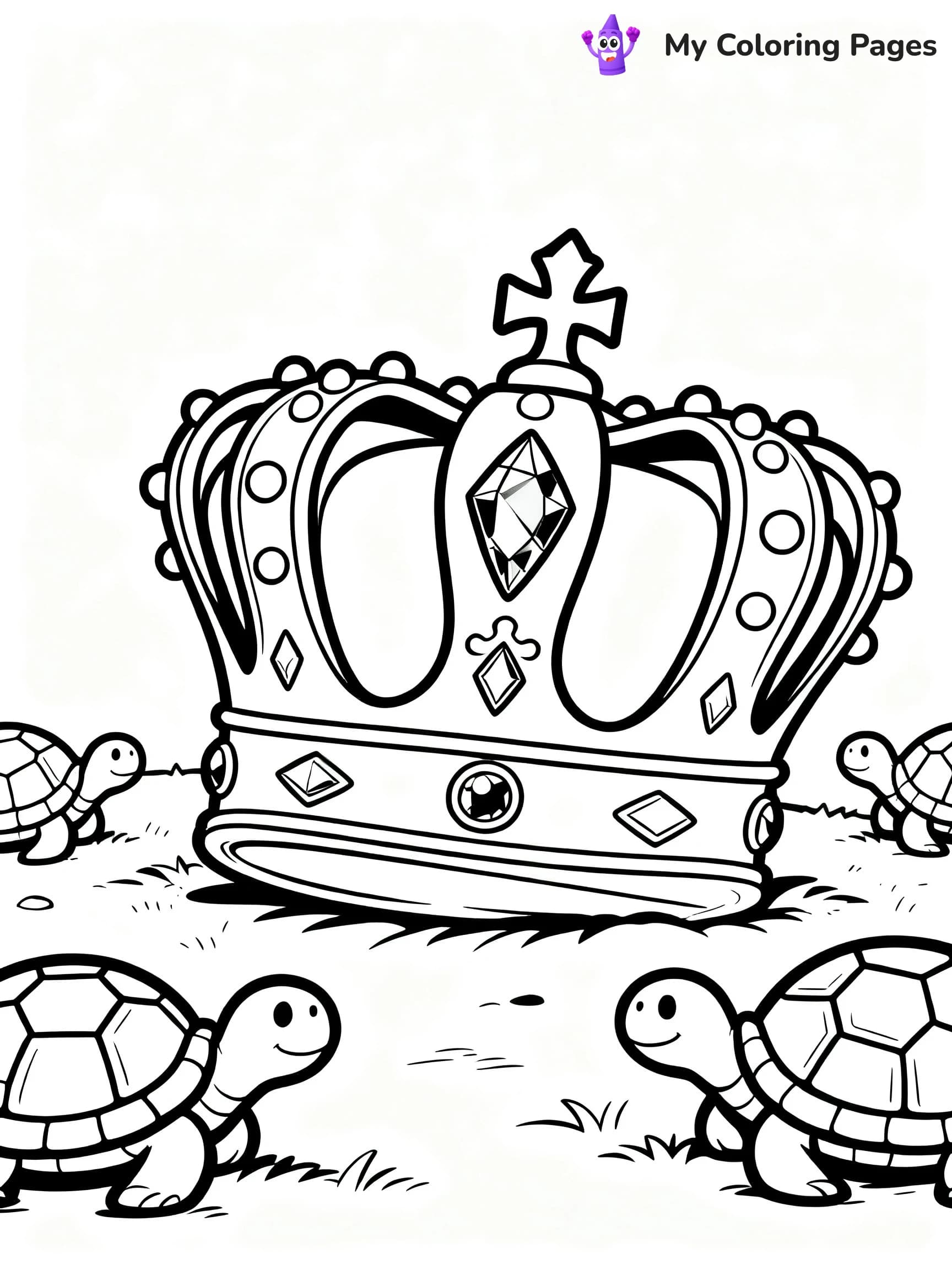 Yertle The Turtle Coloring Pages - 2