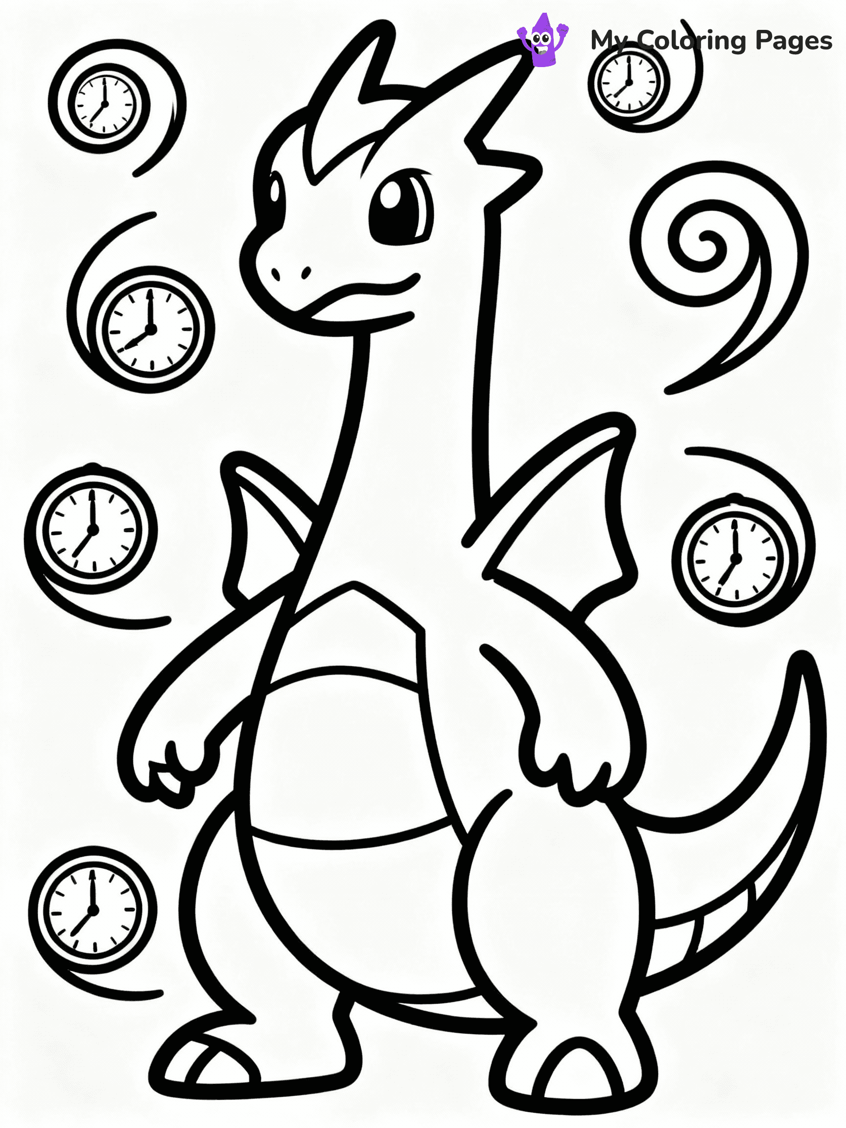 Legendary Pokemon Coloring Pages - 32