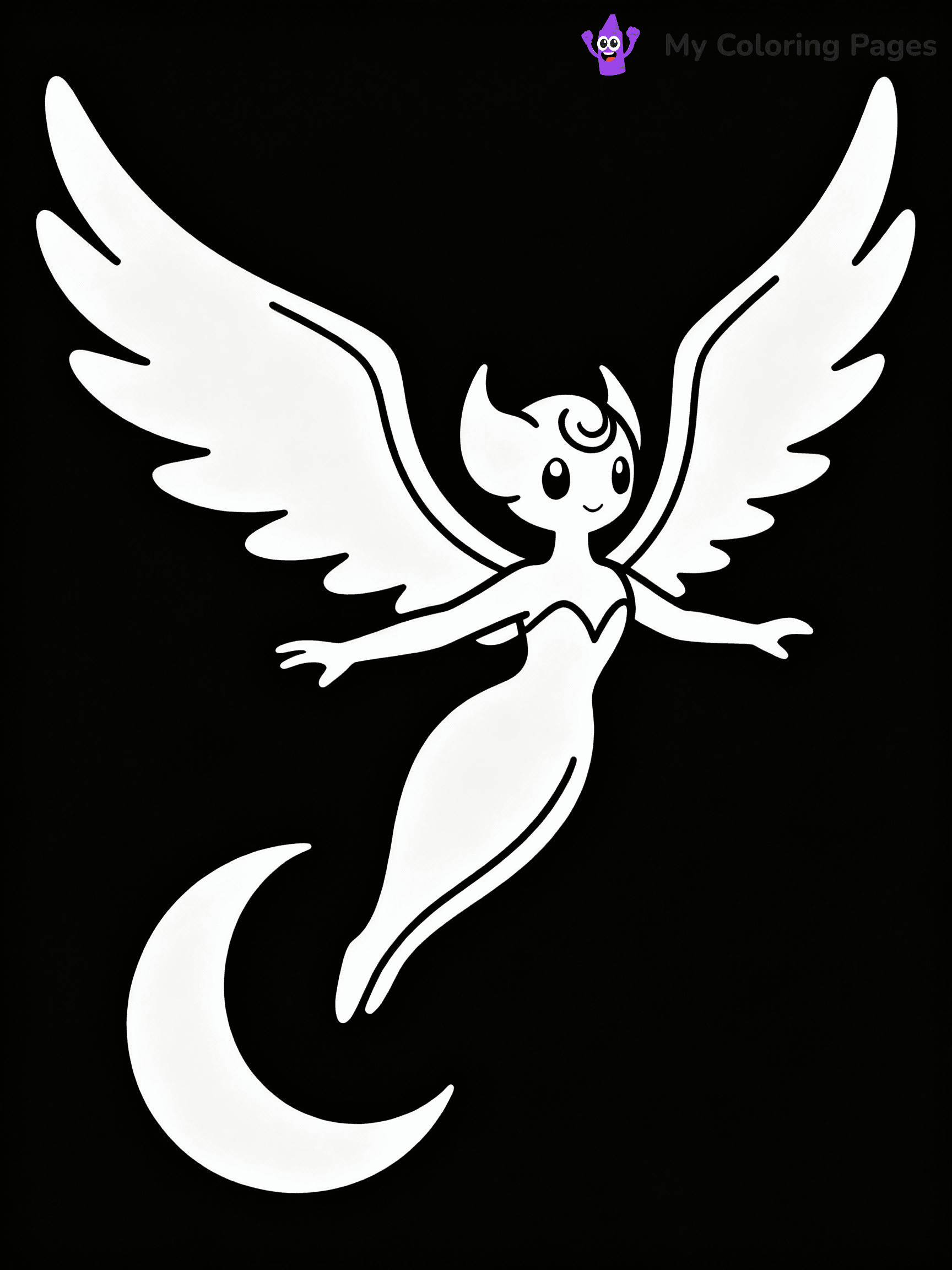 Legendary Pokemon Coloring Pages - 28