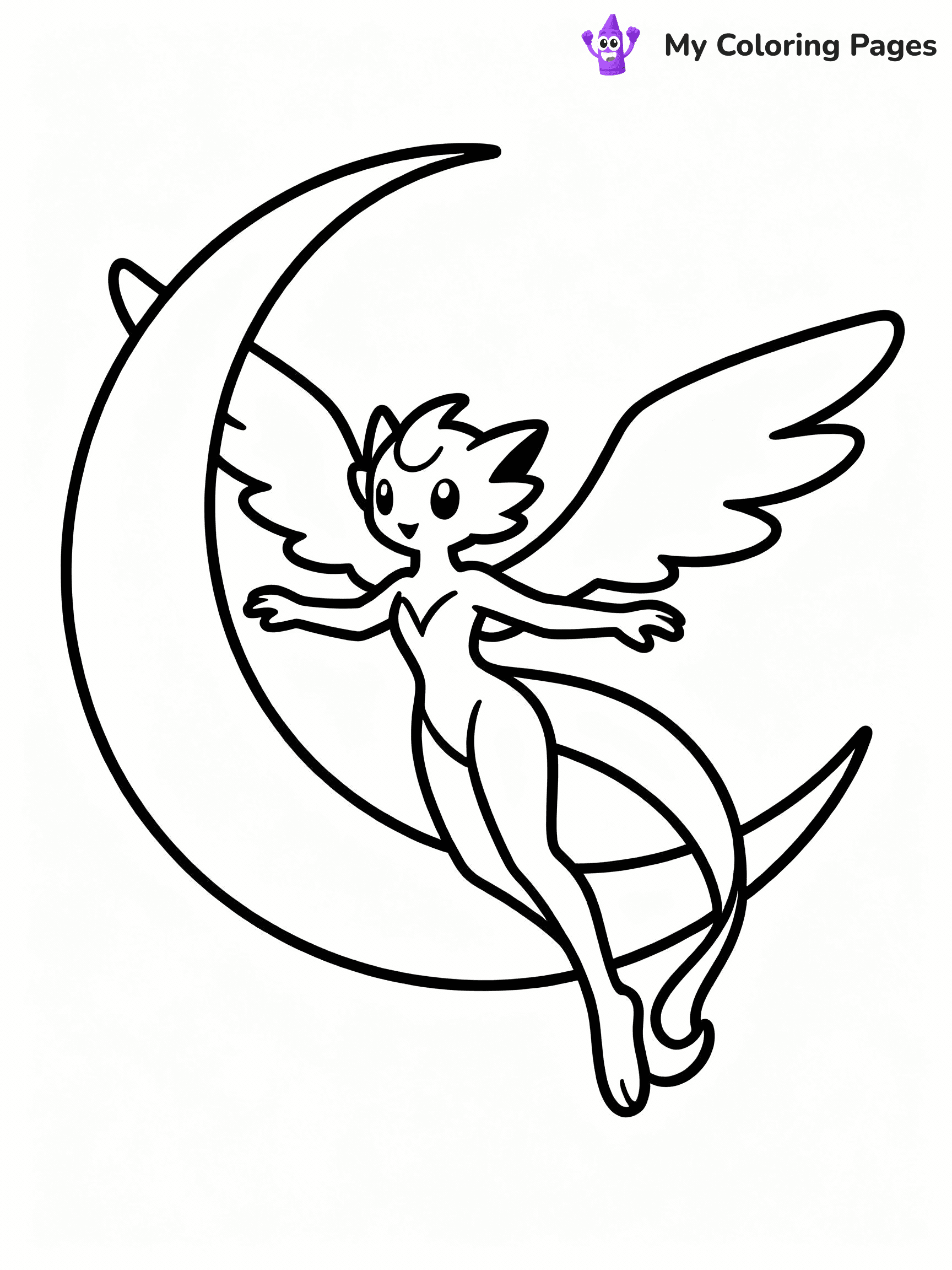 Legendary Pokemon Coloring Pages - 27