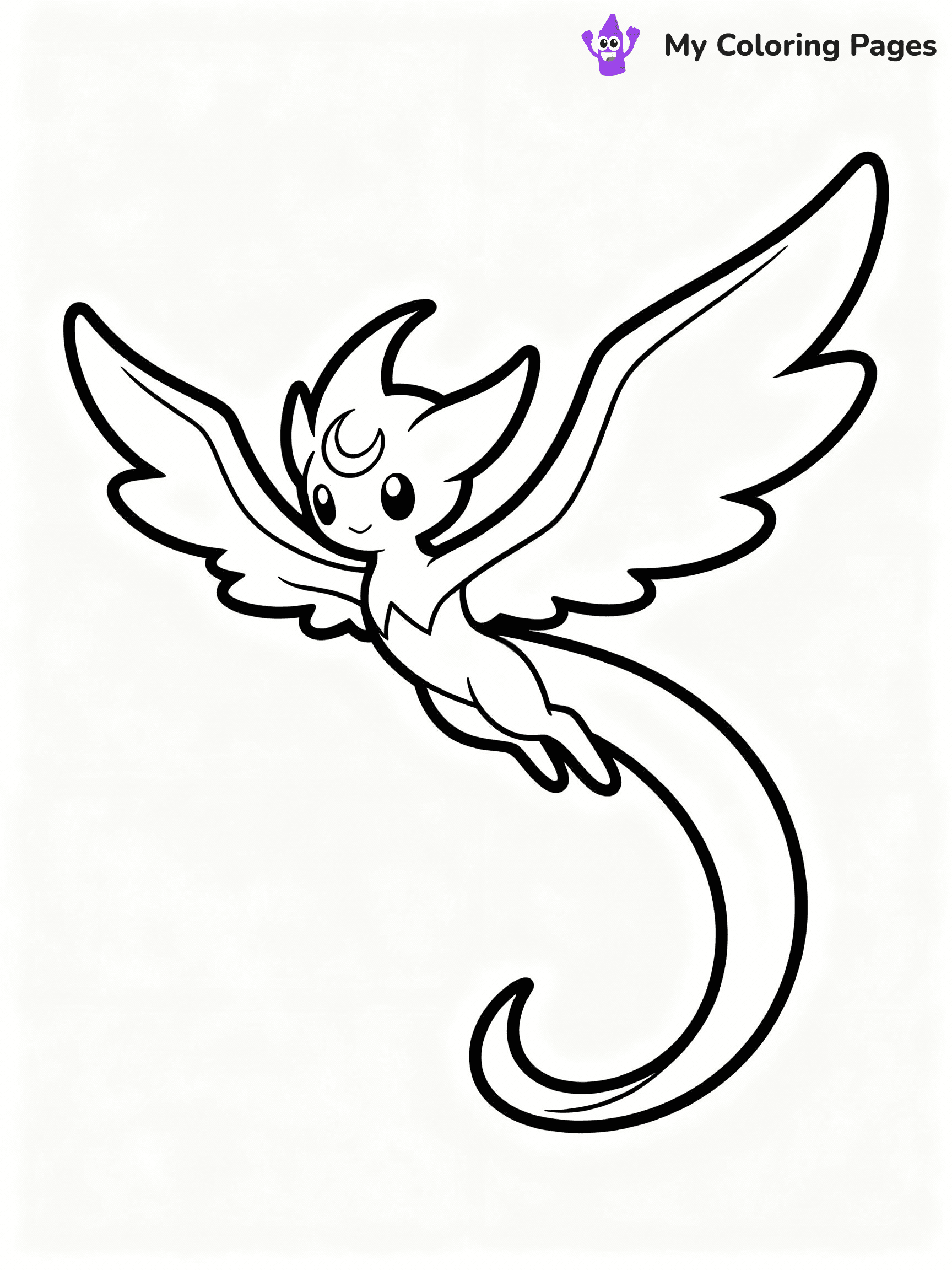 Legendary Pokemon Coloring Pages - 25