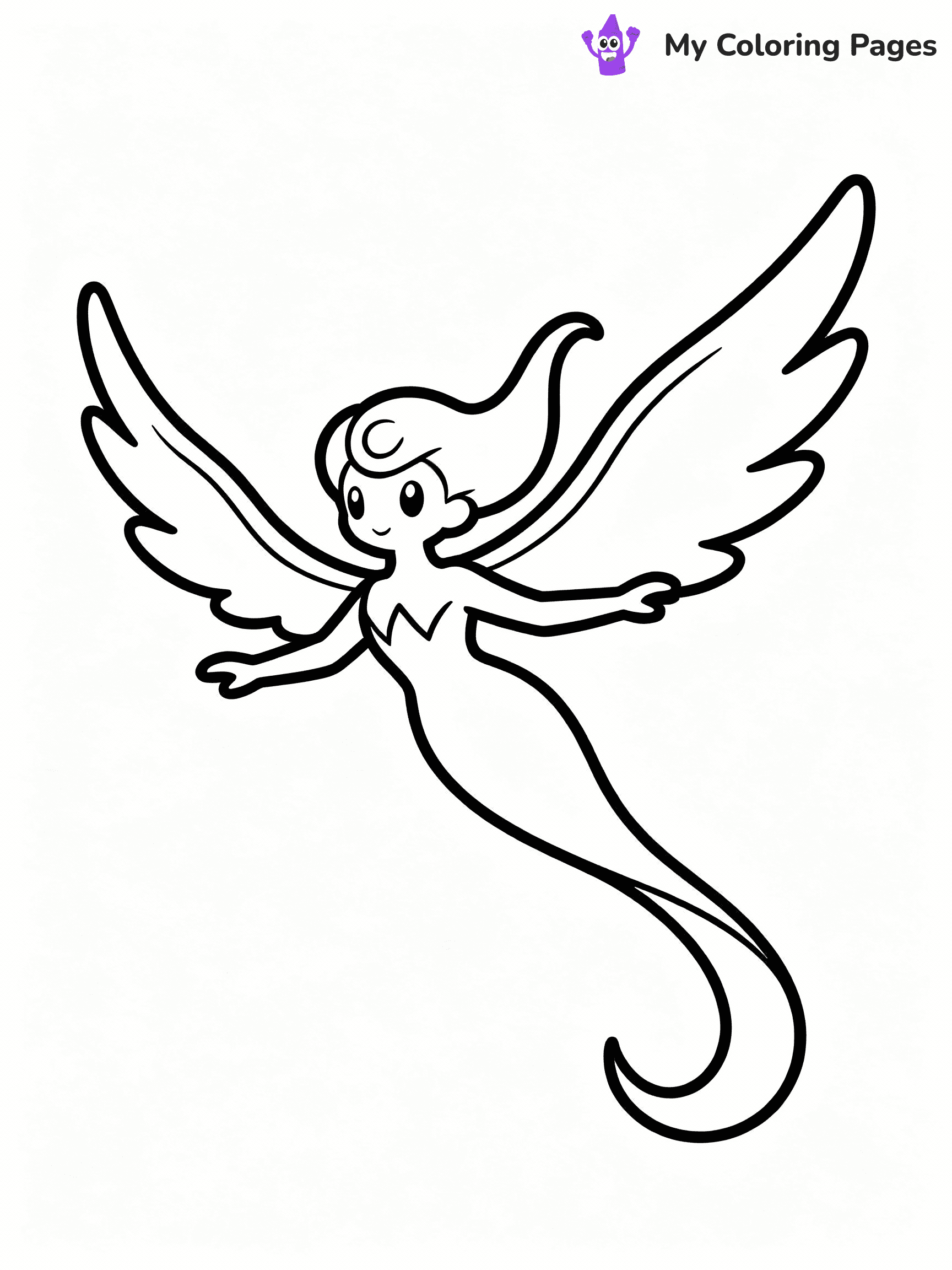 Legendary Pokemon Coloring Pages - 24