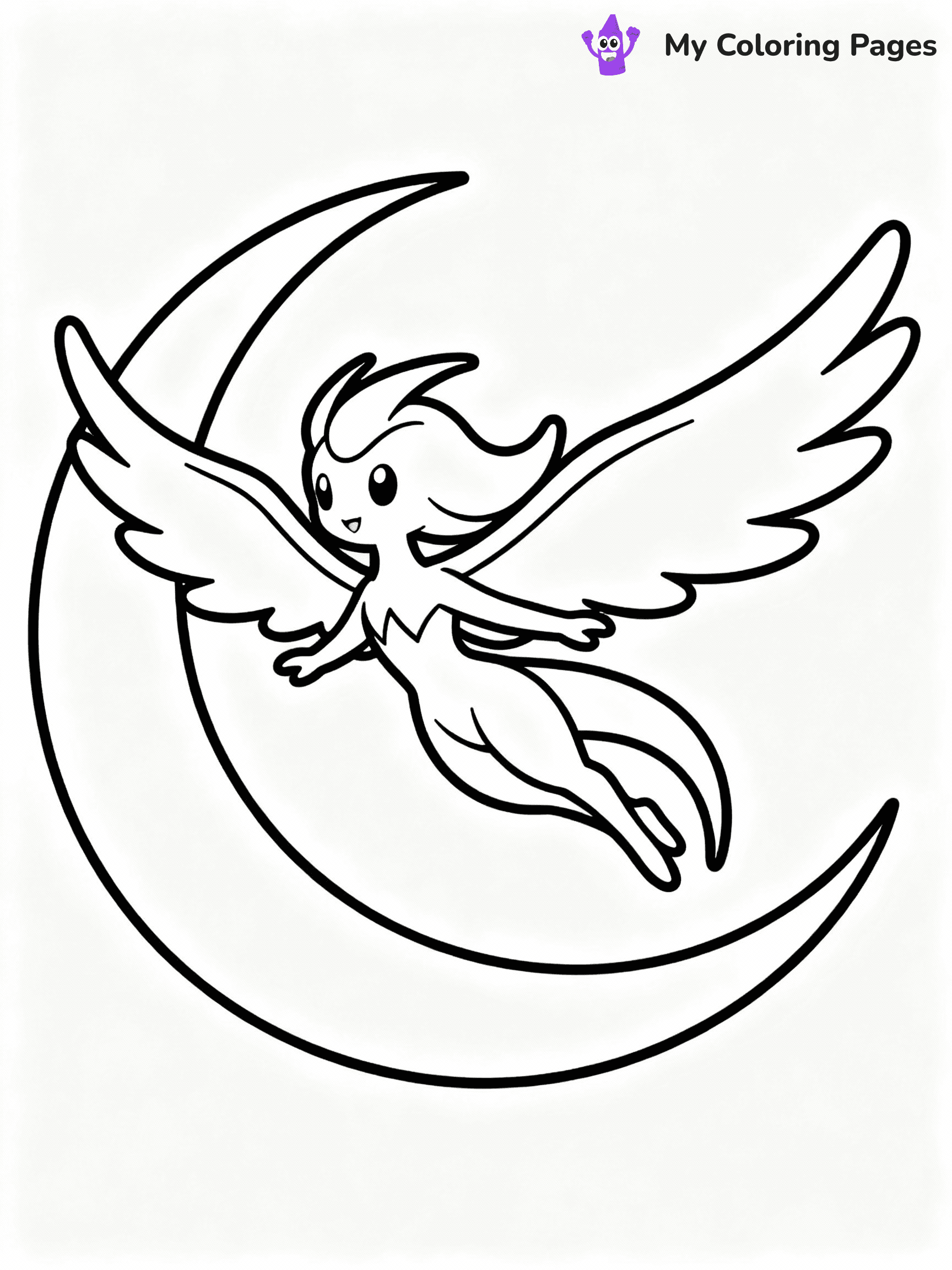 Legendary Pokemon Coloring Pages - 23