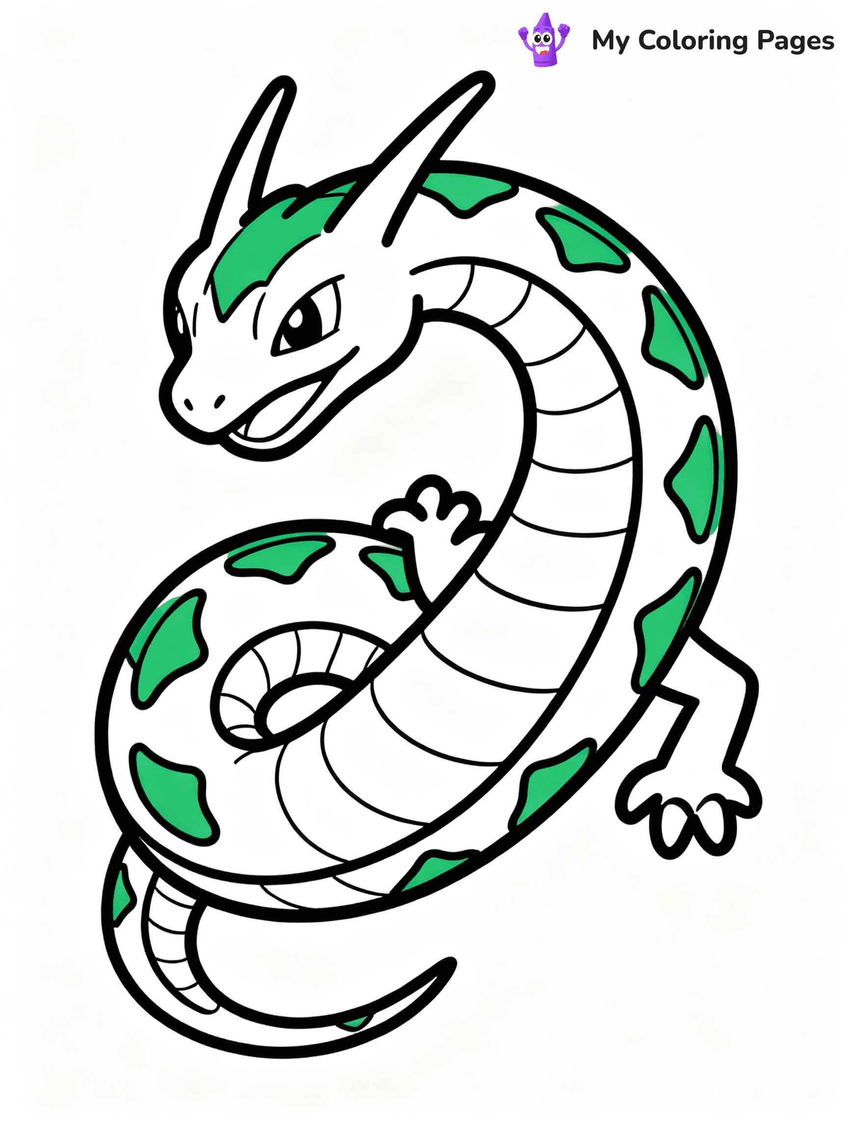 Legendary Pokemon Coloring Pages - 20