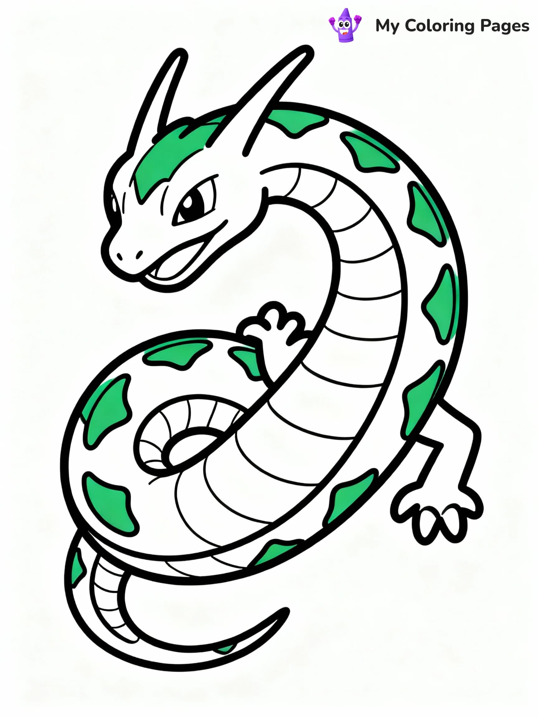 Legendary Pokemon Coloring Pages - 20