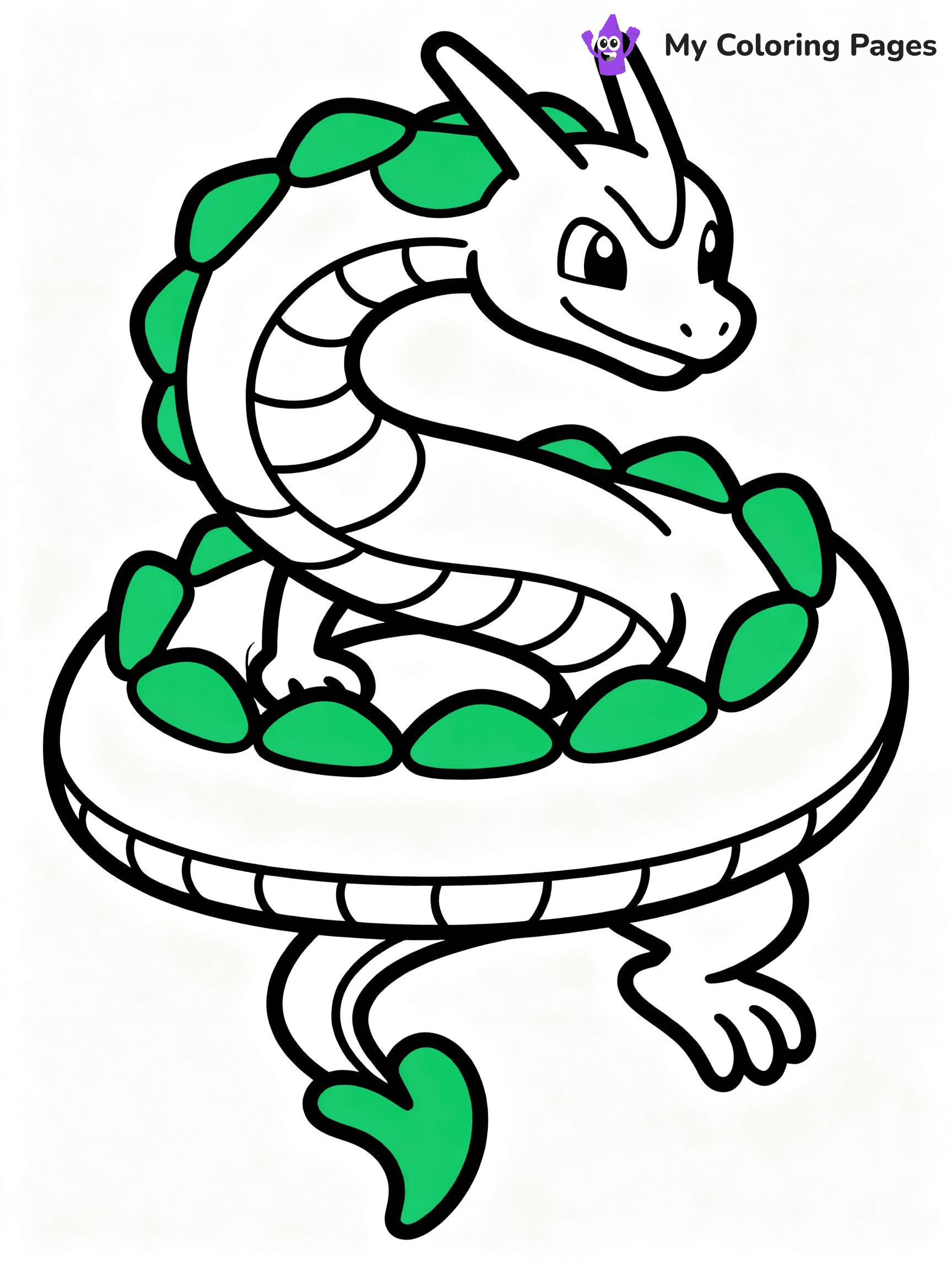 Legendary Pokemon Coloring Pages - 13