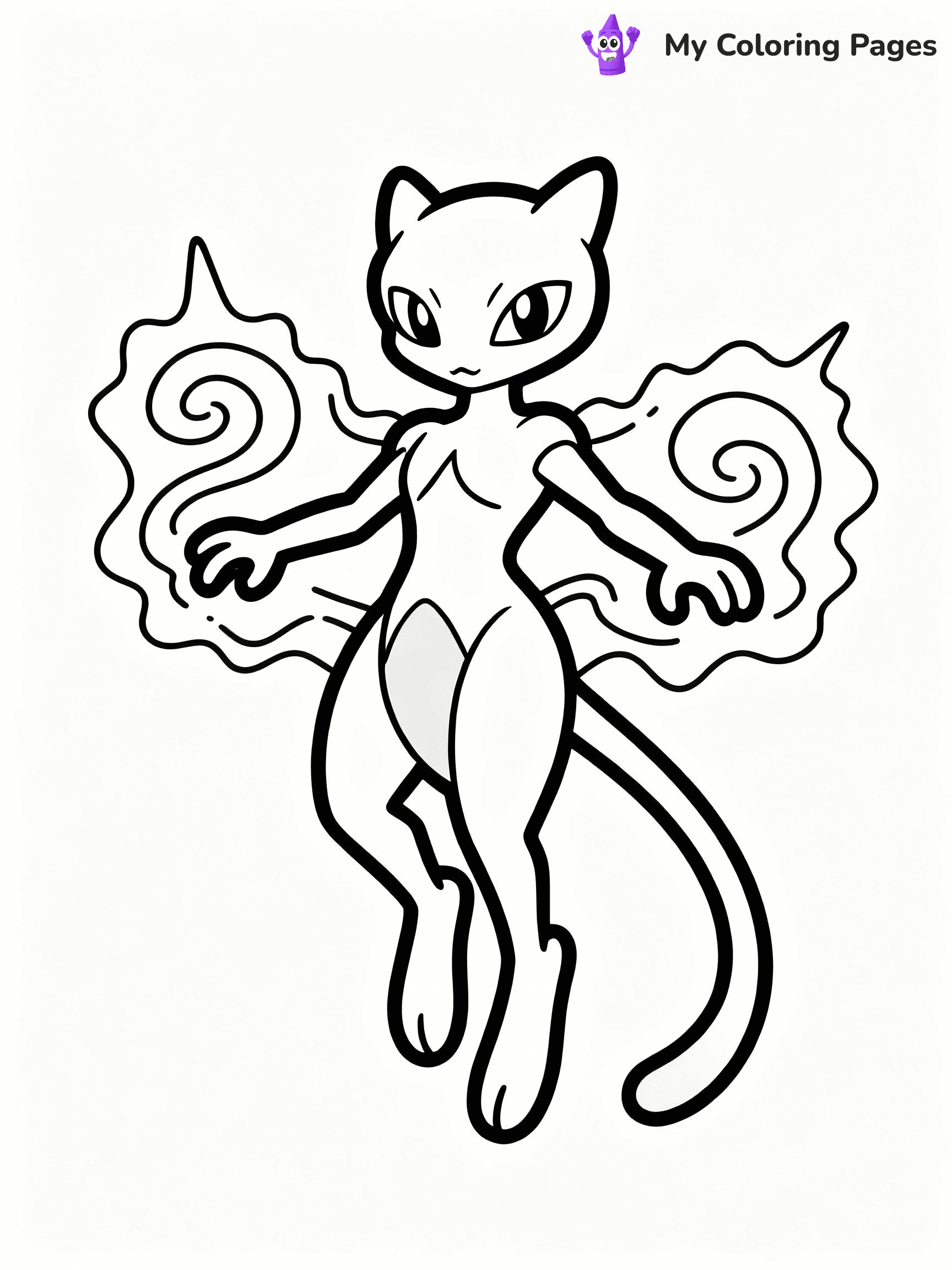 Legendary Pokemon Coloring Pages - 12