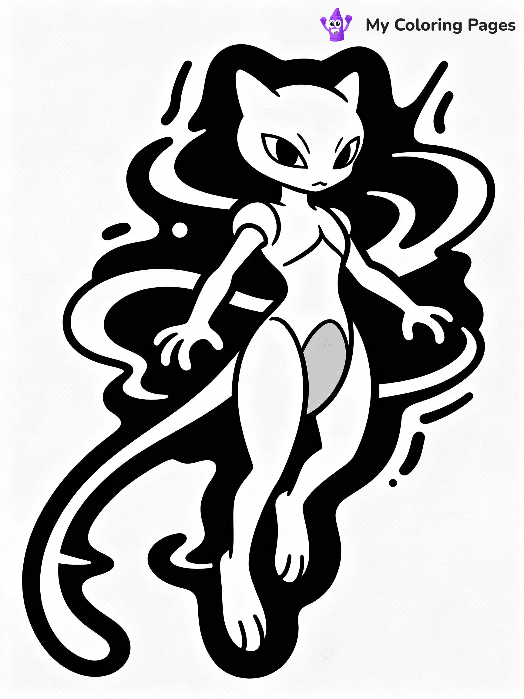 Legendary Pokemon Coloring Pages - 10