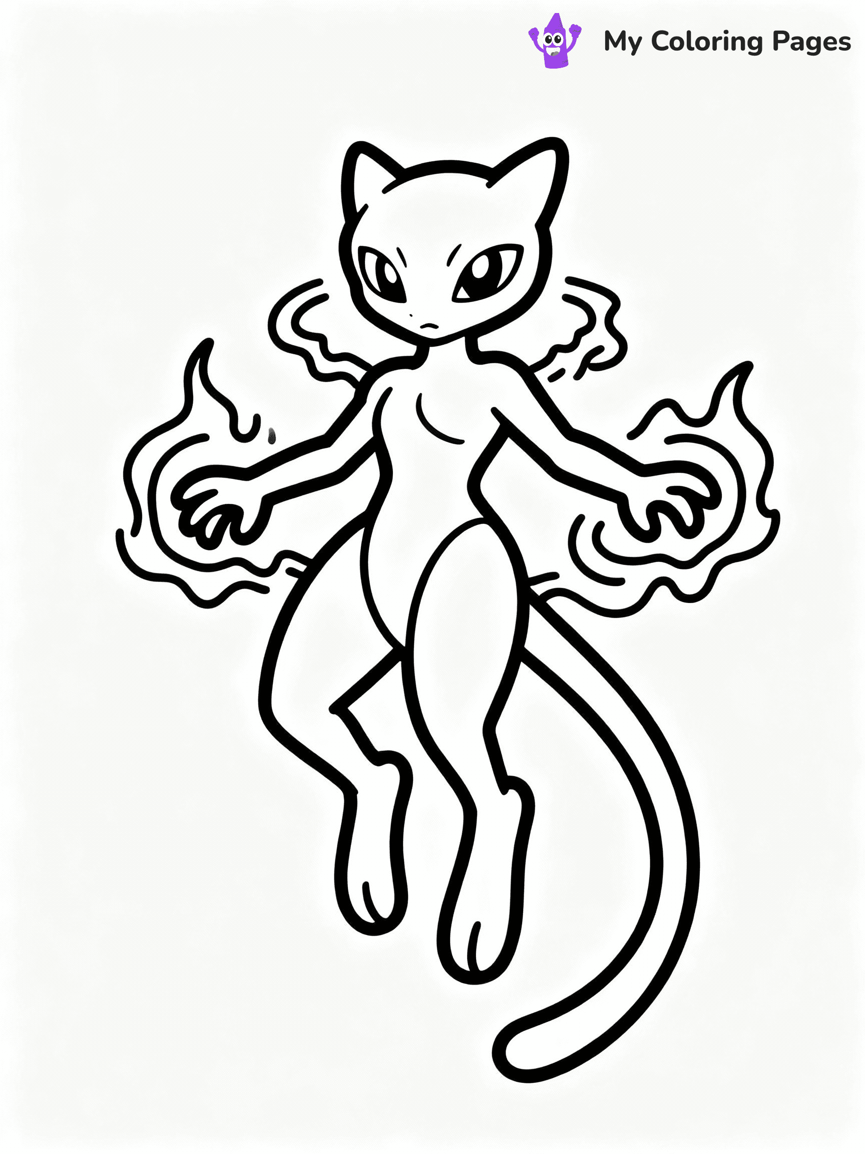 Legendary Pokemon Coloring Pages - 7
