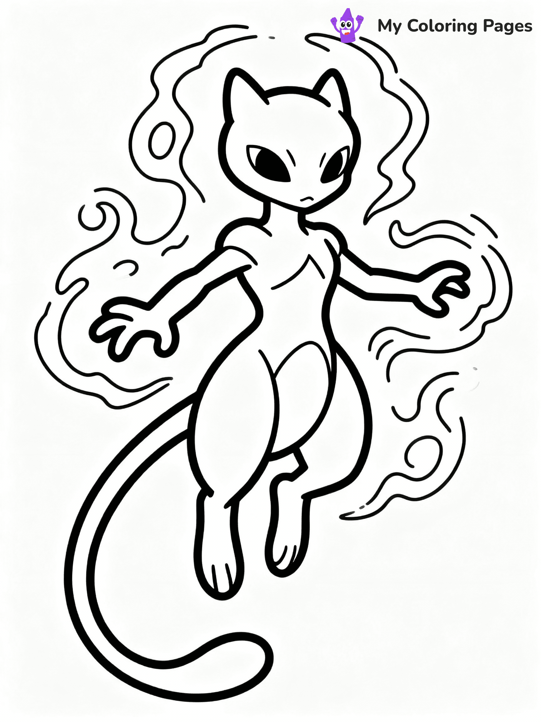 Legendary Pokemon Coloring Pages - 1