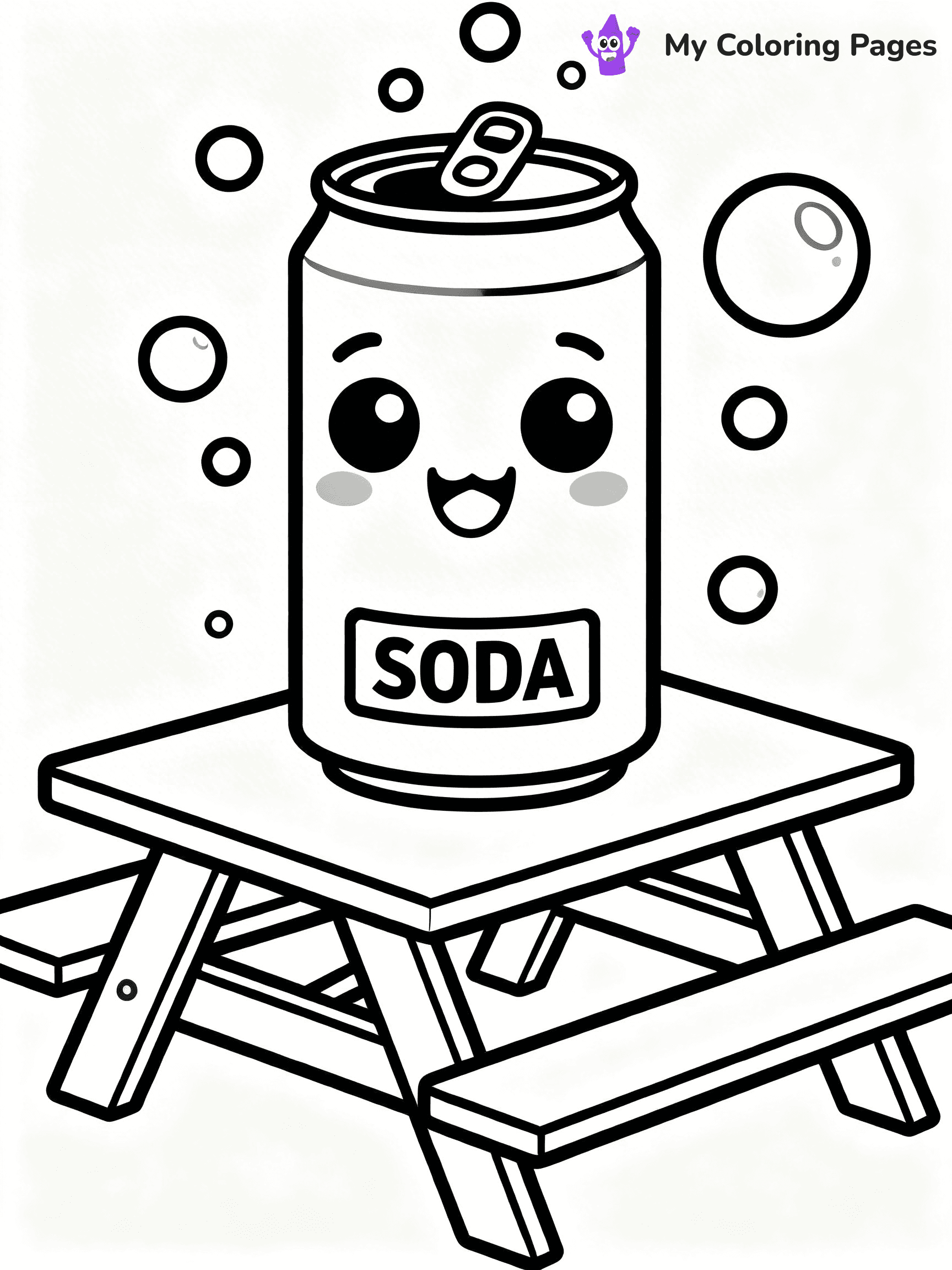 Soda Coloring Pages - 32