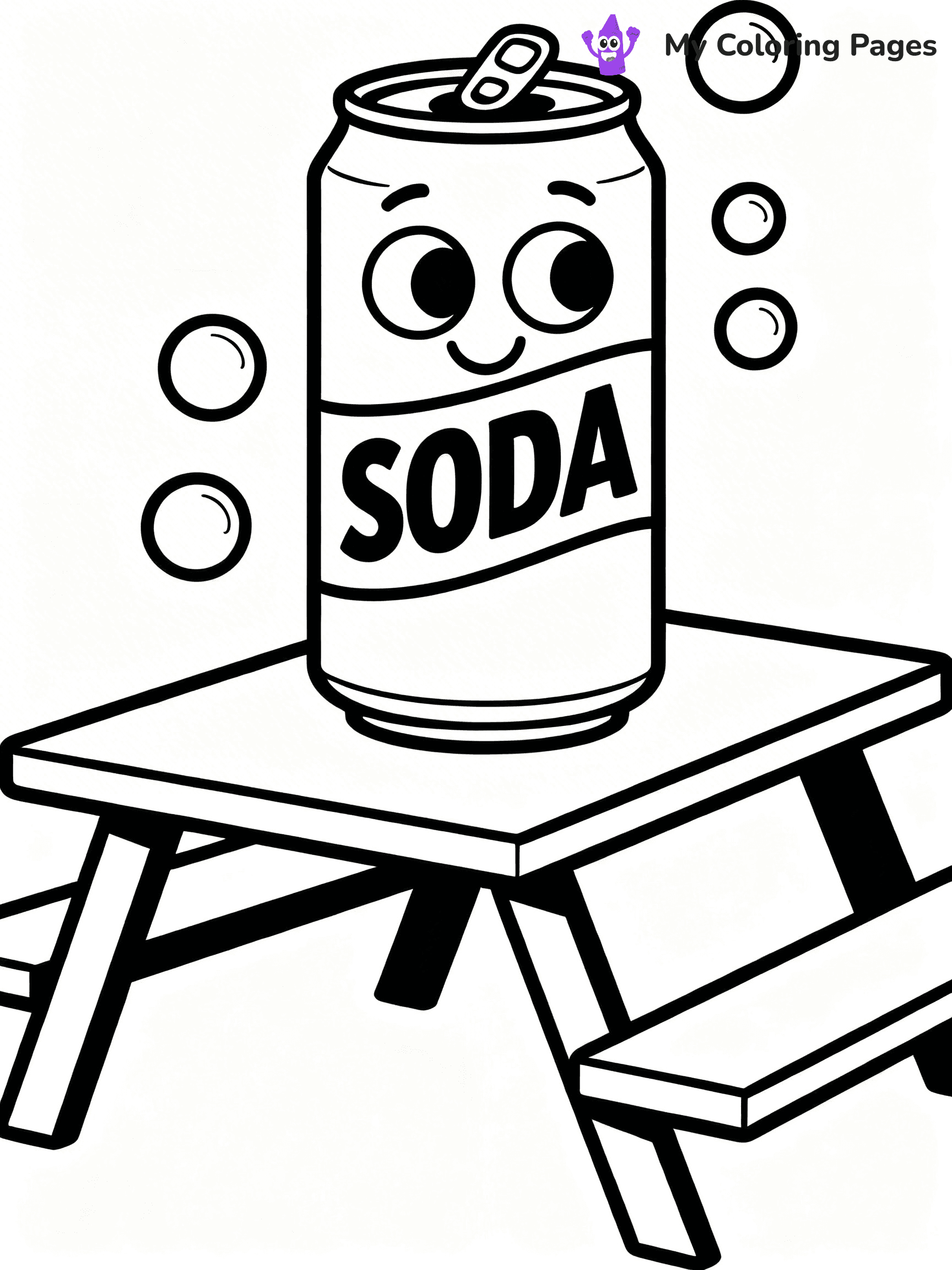 Soda Coloring Pages - 31