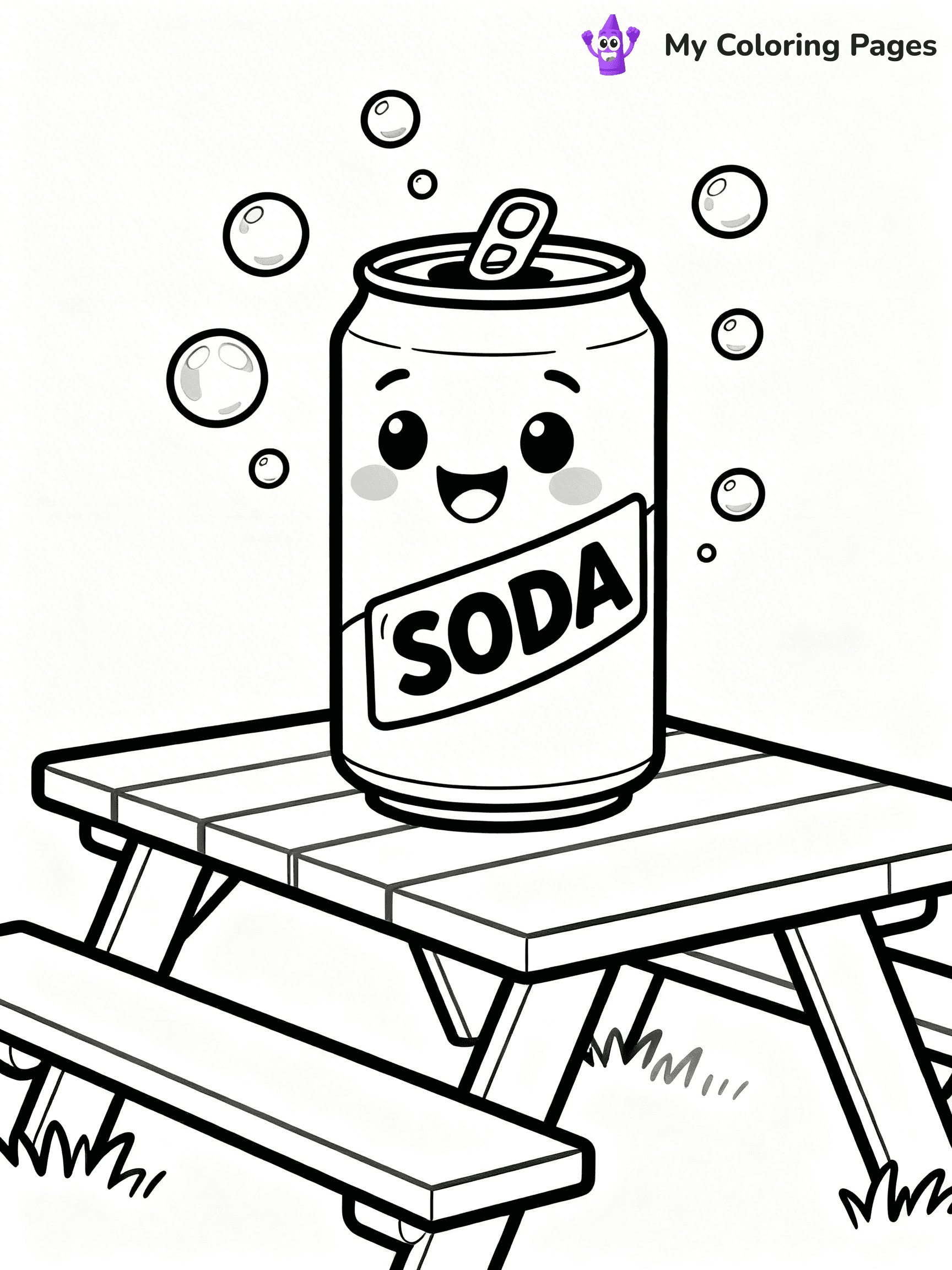 Soda Coloring Pages - 29