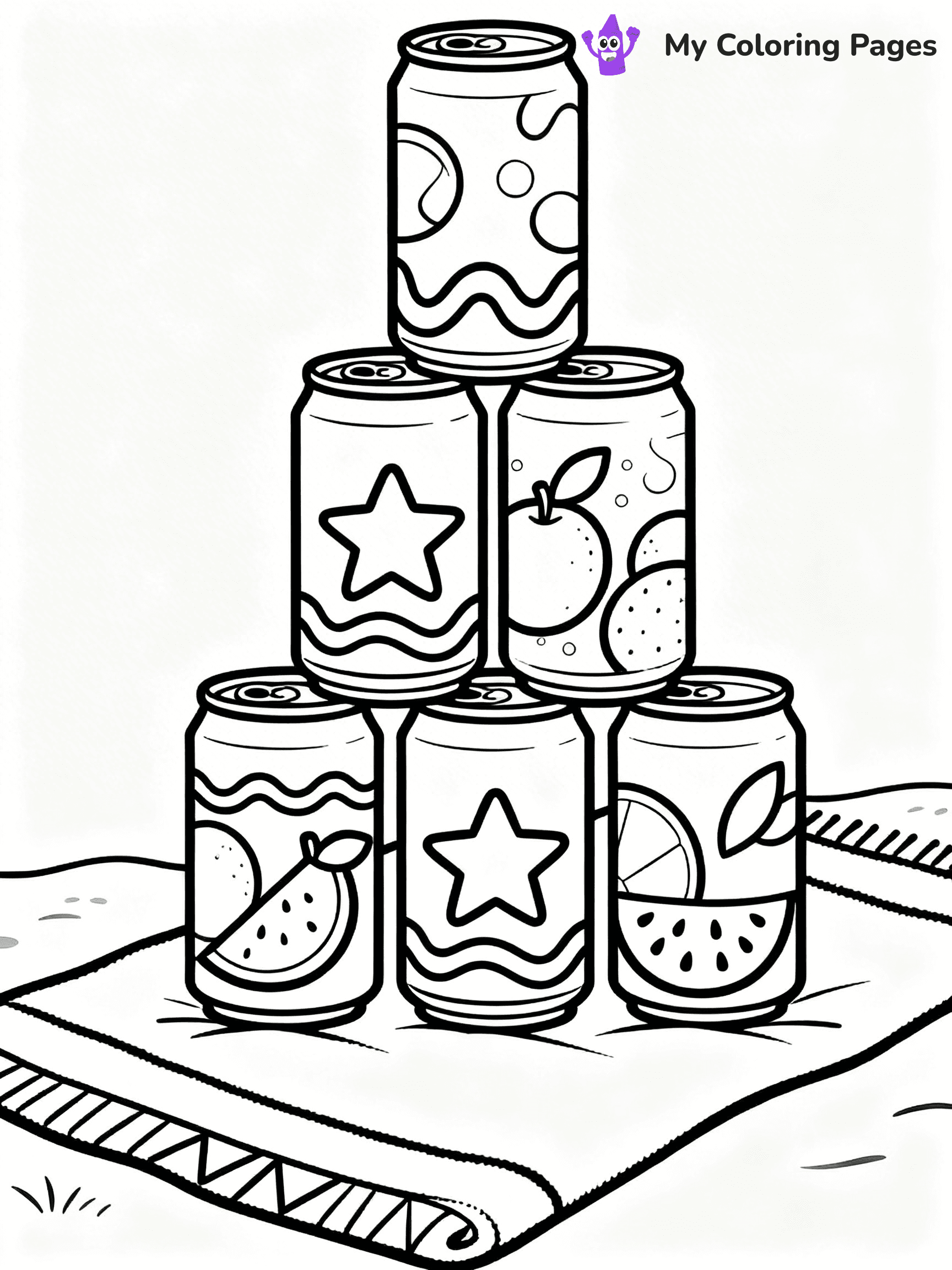 Soda Coloring Pages - 19