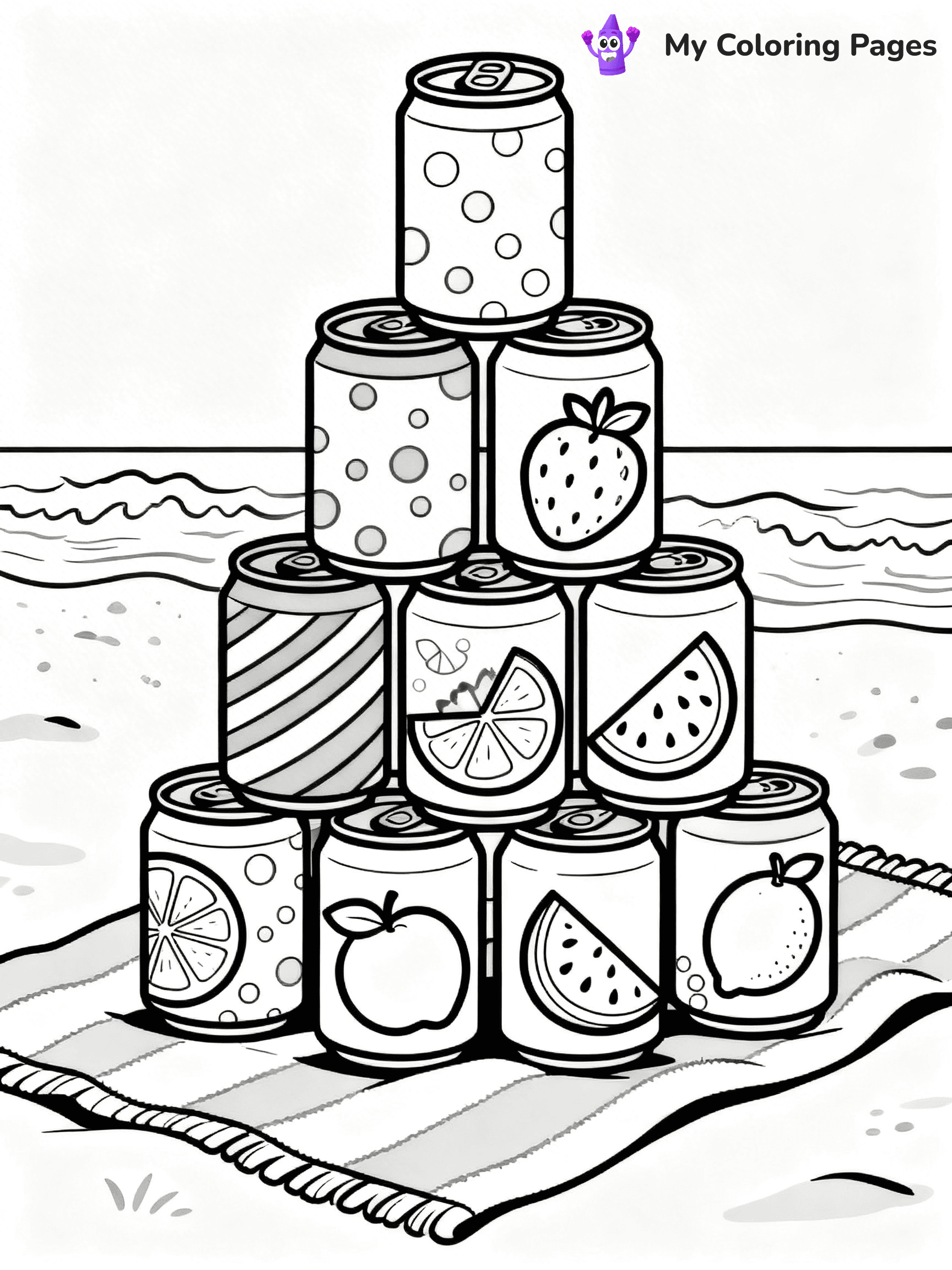 Soda Coloring Pages - 18