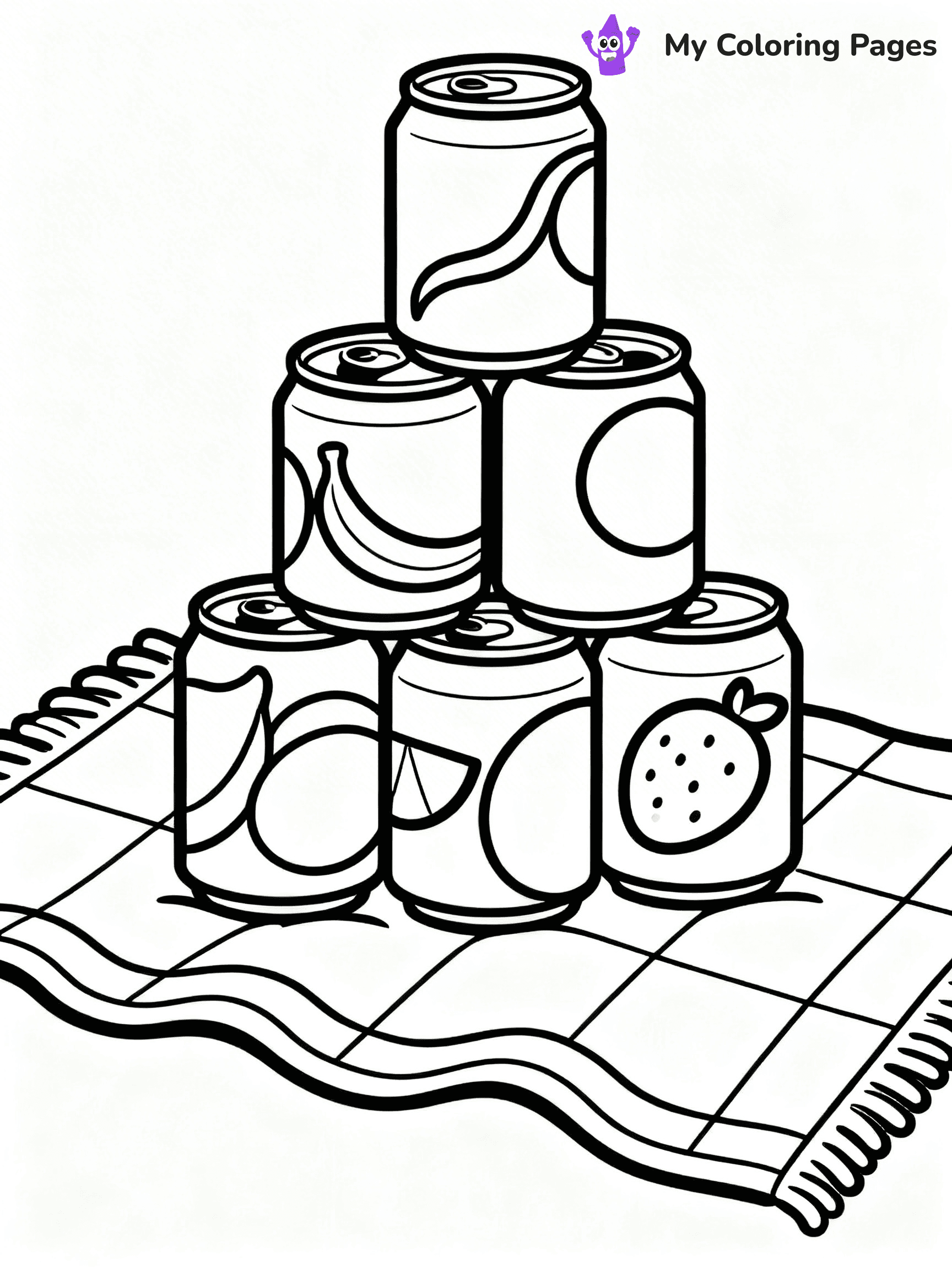 Soda Coloring Pages - 17