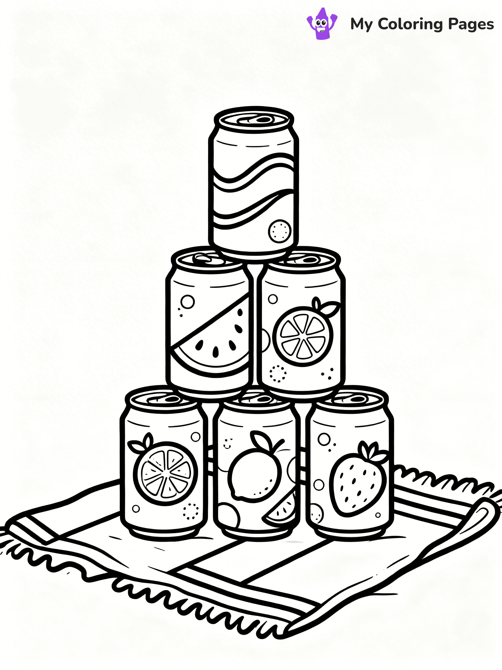 Soda Coloring Pages - 15