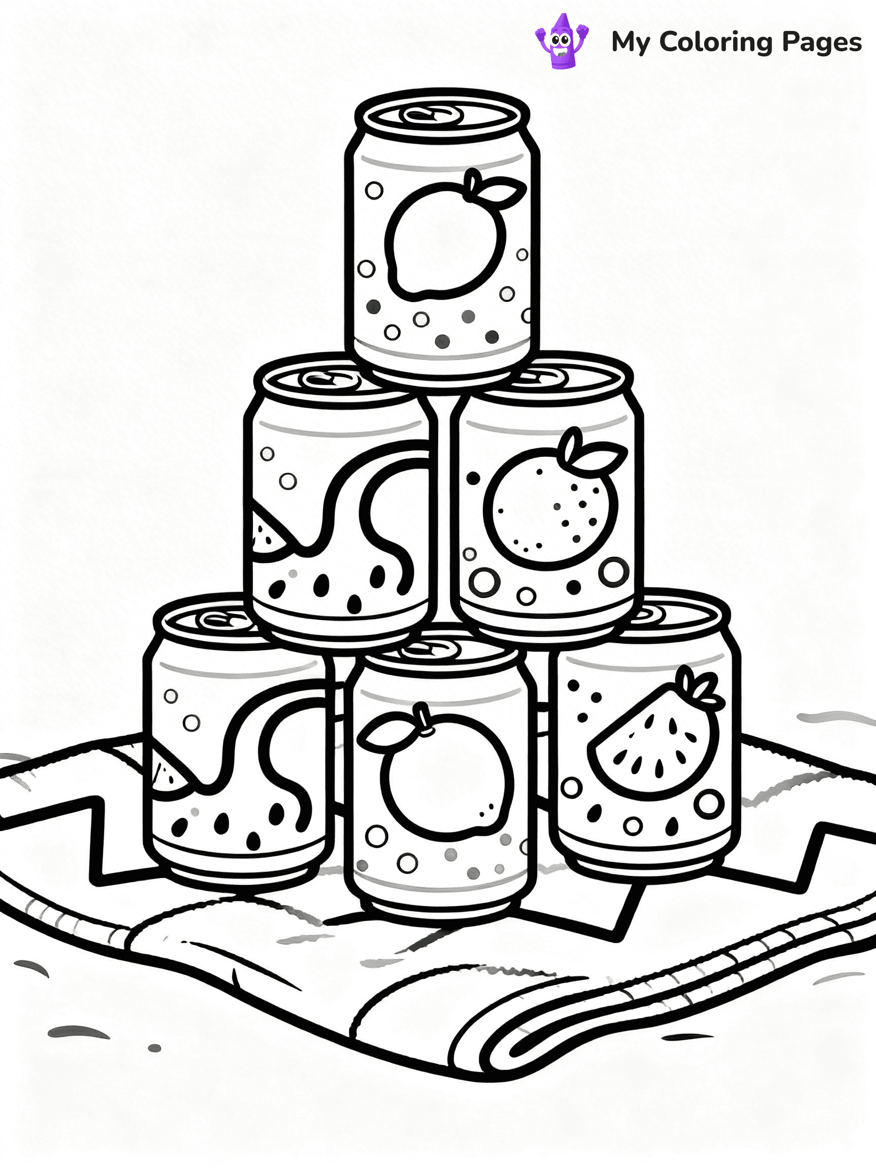Soda Coloring Pages - 14