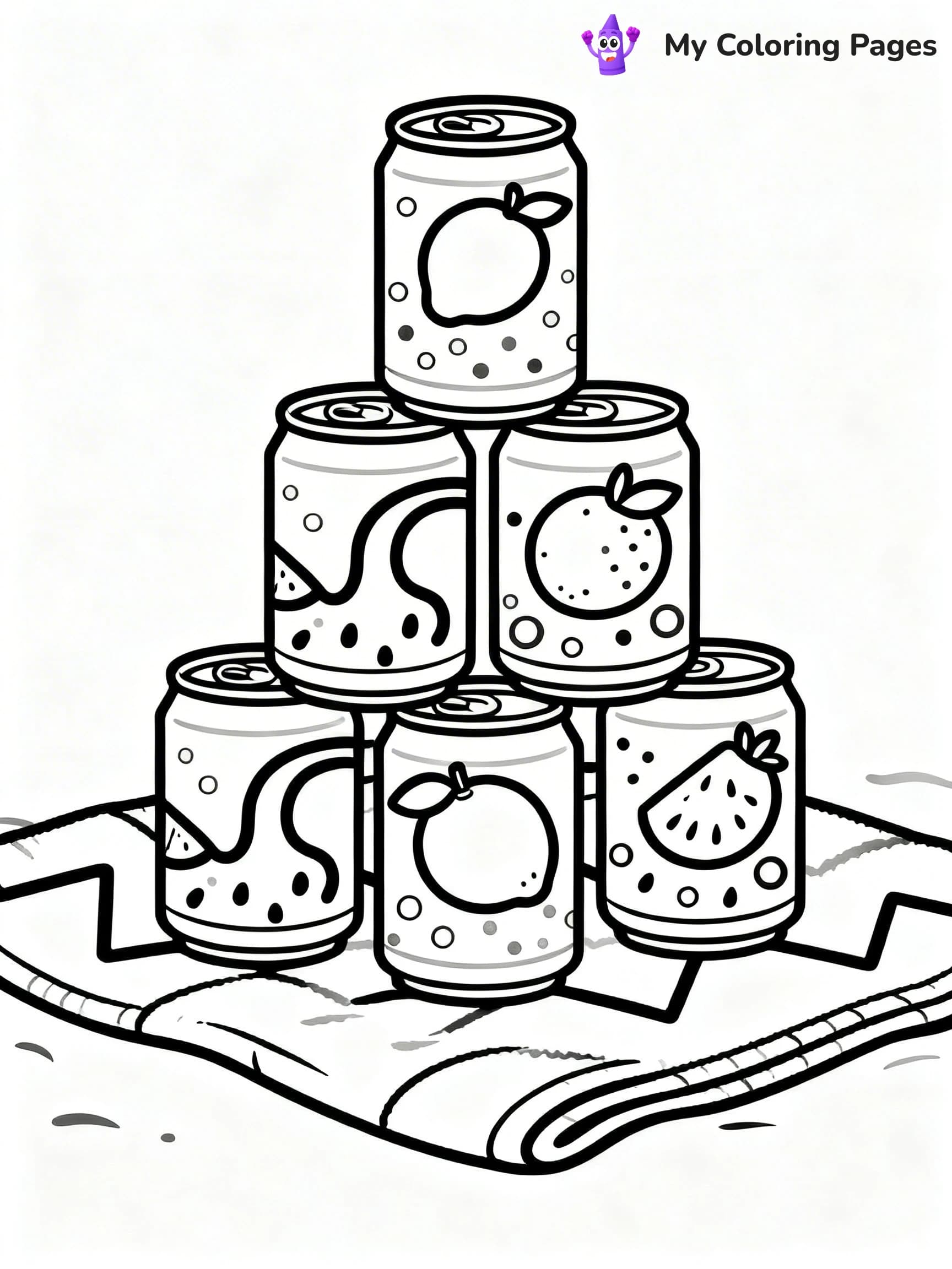 Soda Coloring Pages - 14