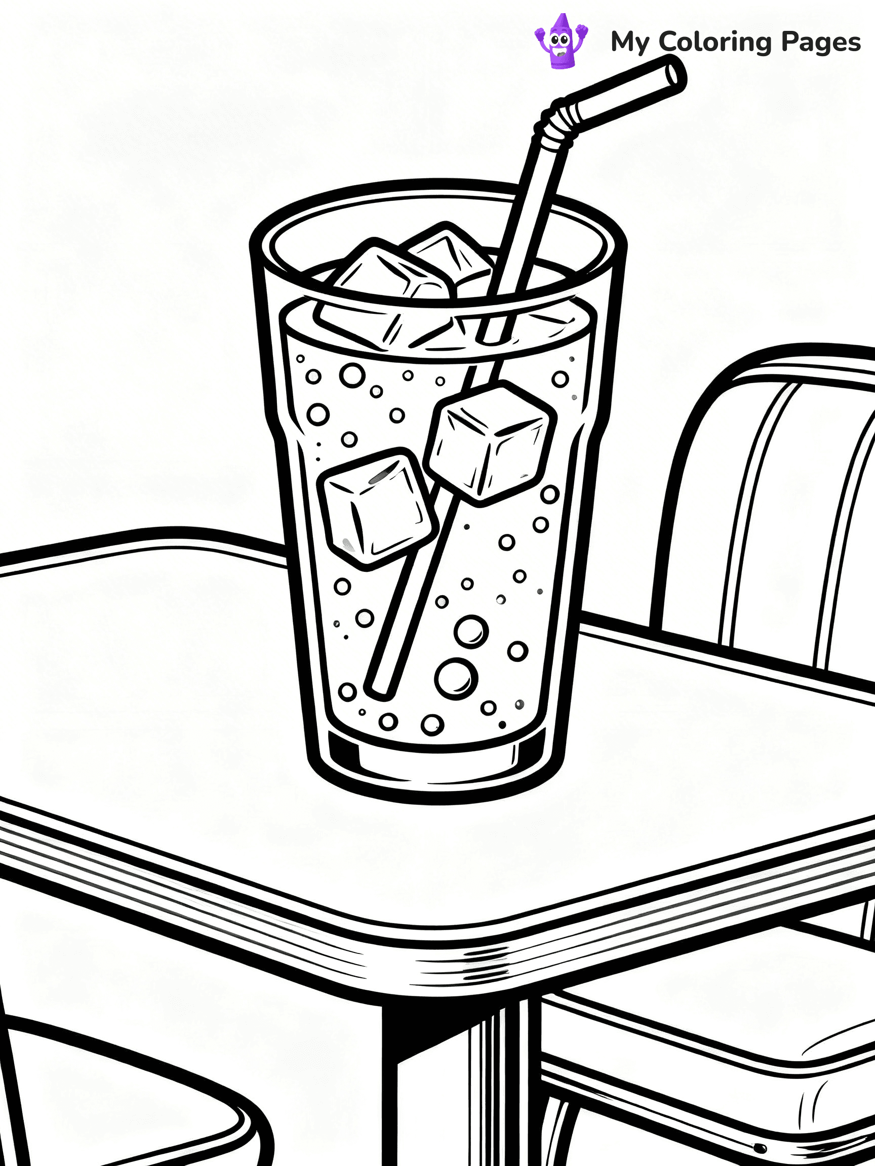 Soda Coloring Pages - 12