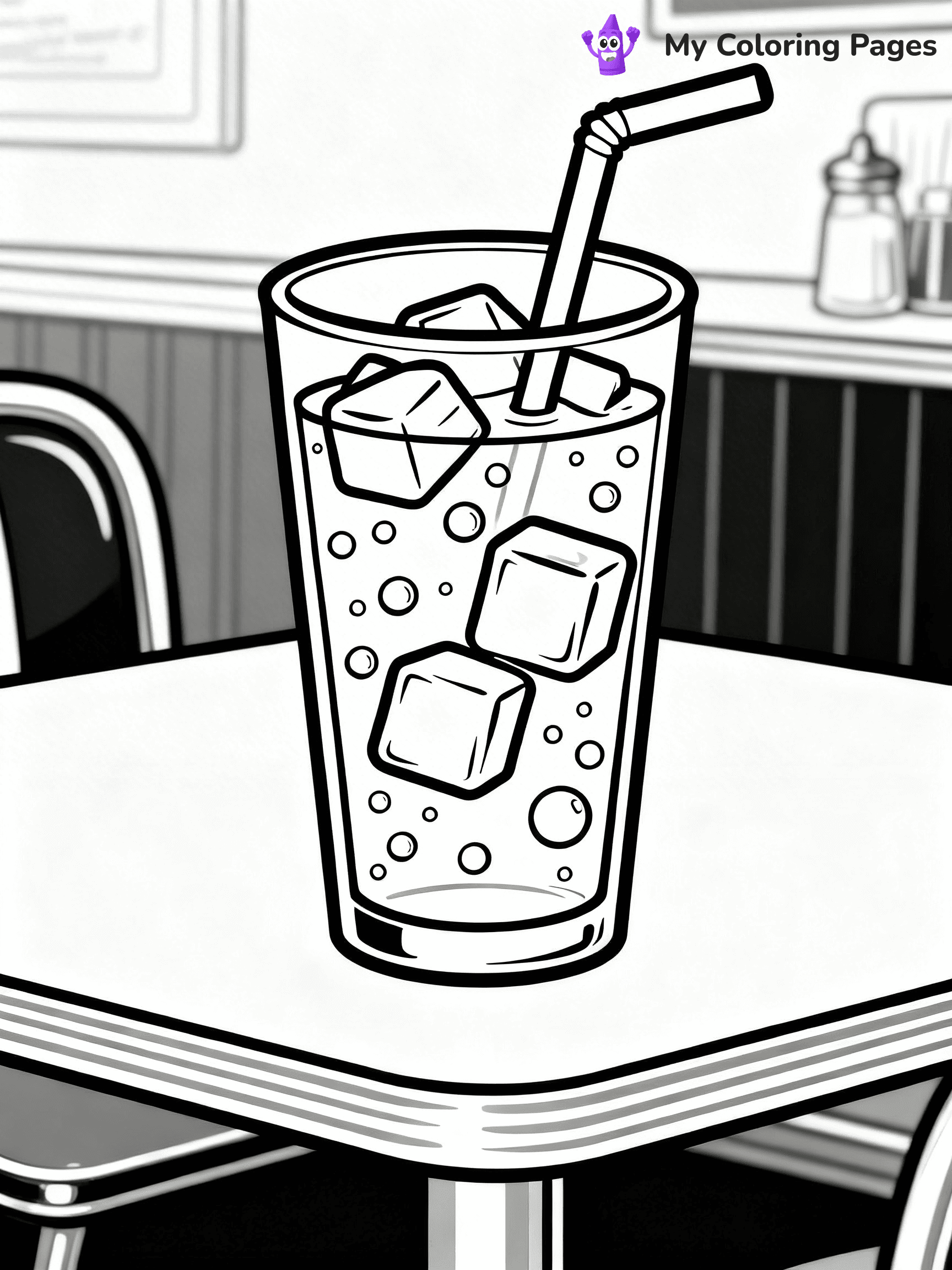 Soda Coloring Pages - 11