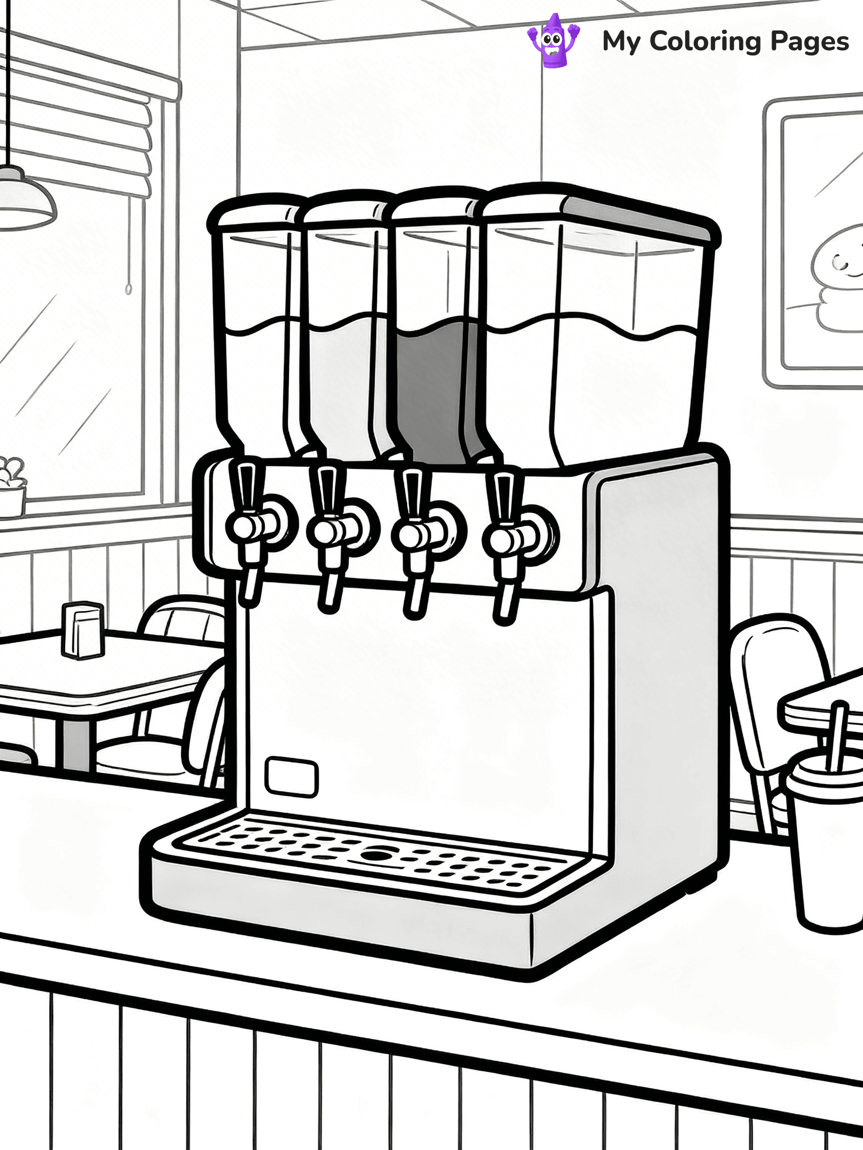 Soda Coloring Pages - 5