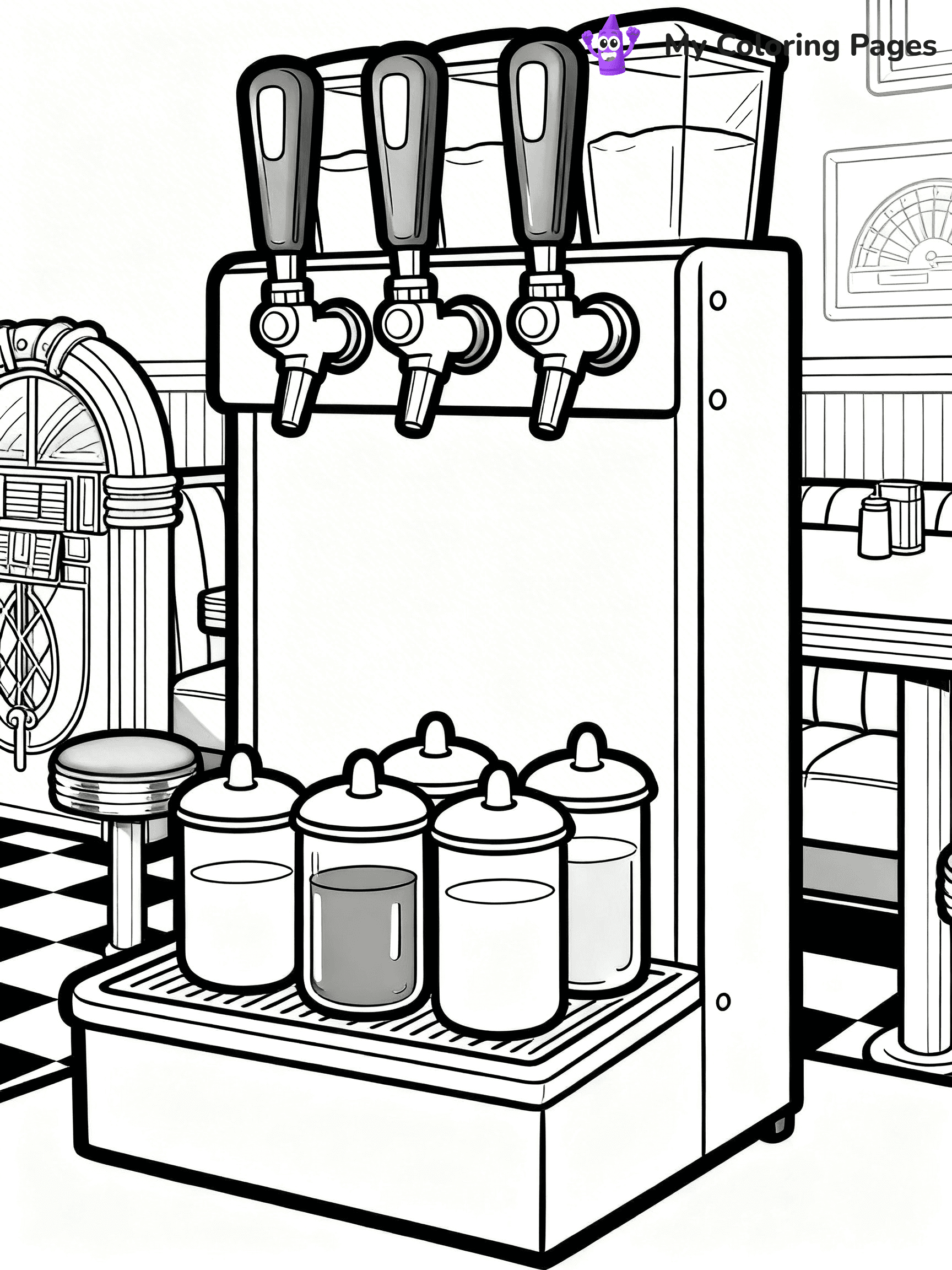 Soda Coloring Pages - 4