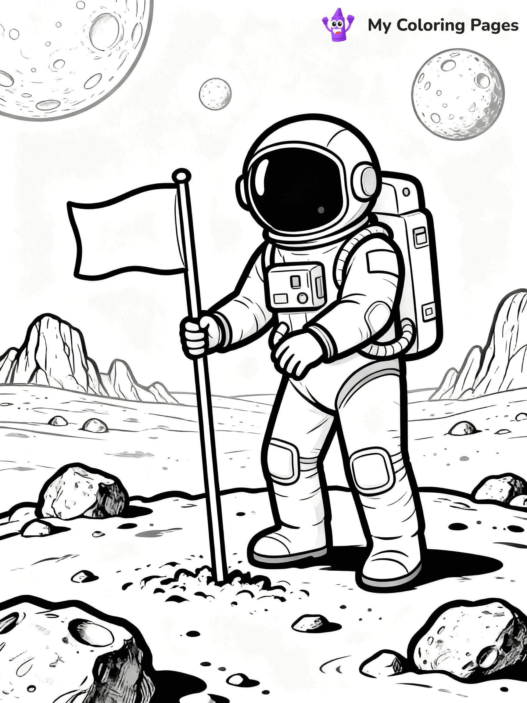 Space Shuttle Coloring Pages - 23